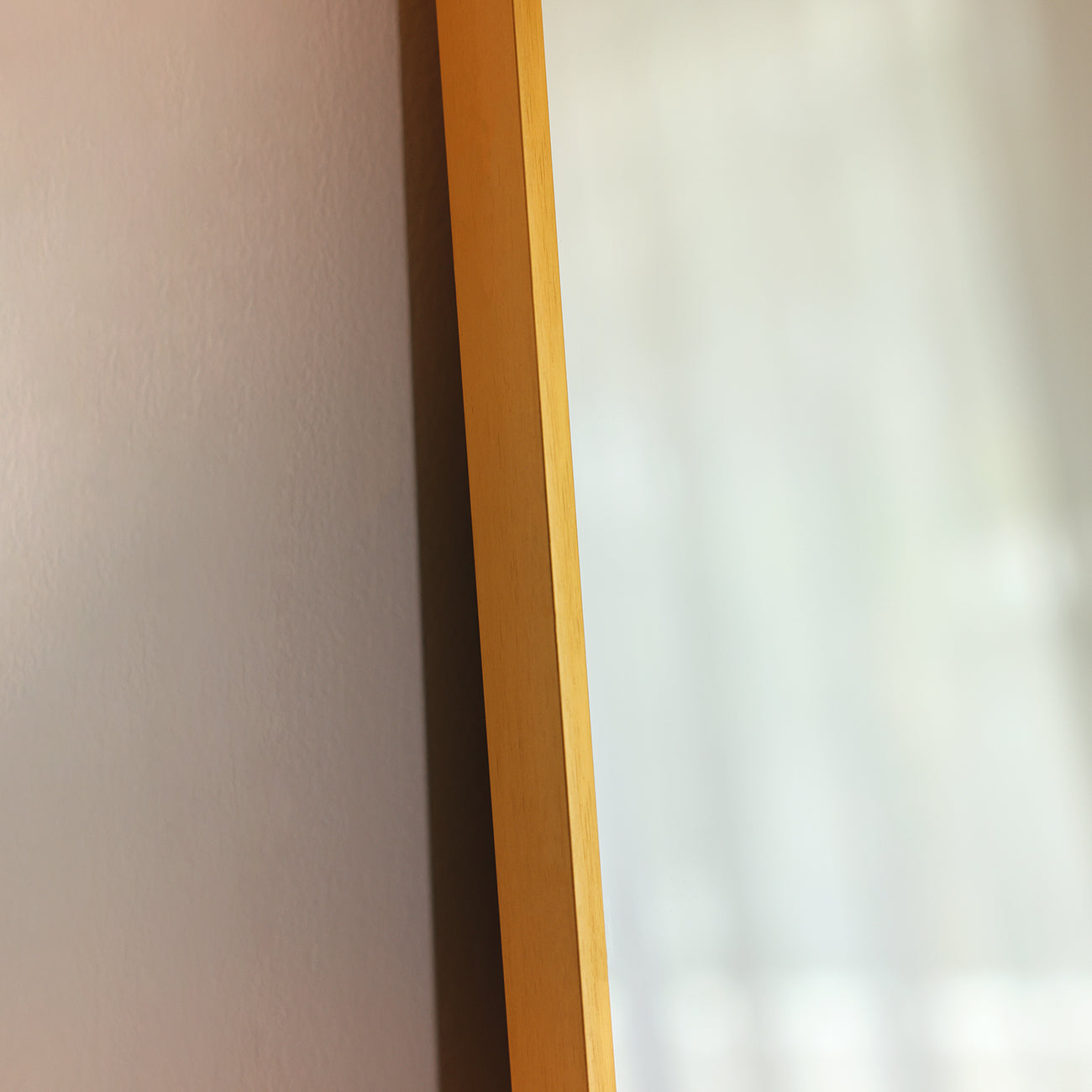 VIENNA X-LARGE - FULL LENGTH BRUSHED GOLD CONTEMPORARY METAL RECTANGULAR 180CM X 110cm