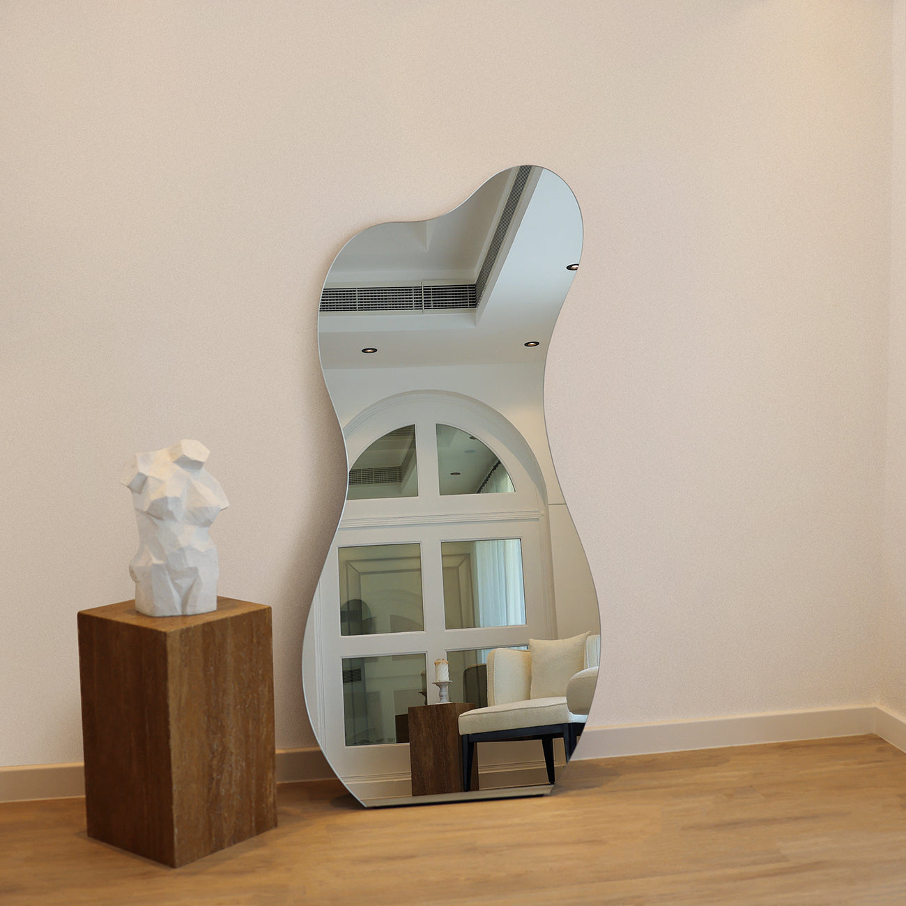 ATHENA - FULL LENGTH IRREGULAR MIRROR 180CM X 85CM
