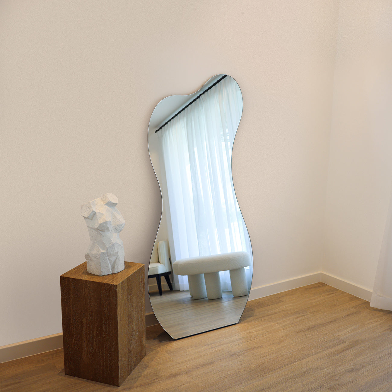 ATHENA - FULL LENGTH IRREGULAR MIRROR 180CM X 85CM