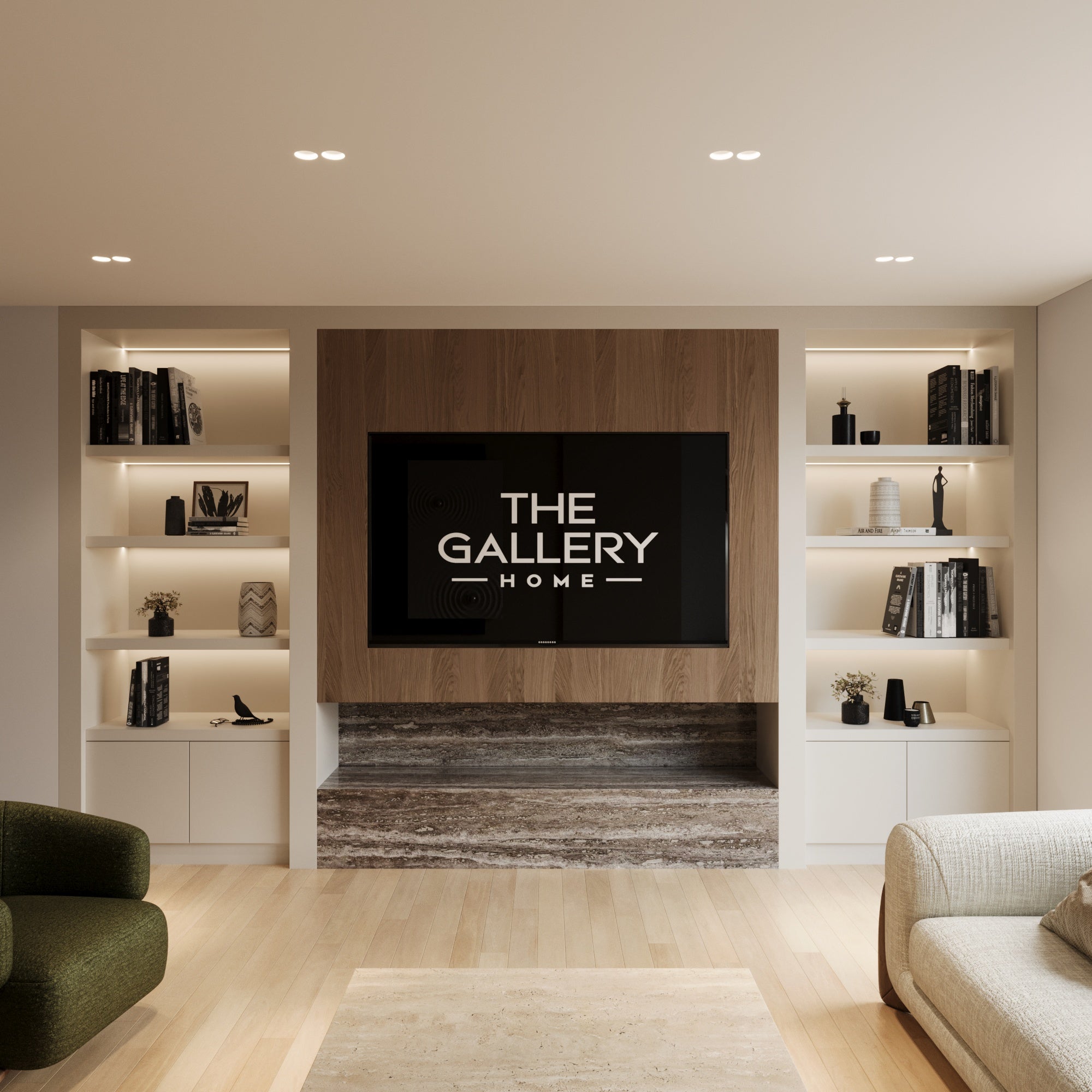 Sierra Stone Media Wall