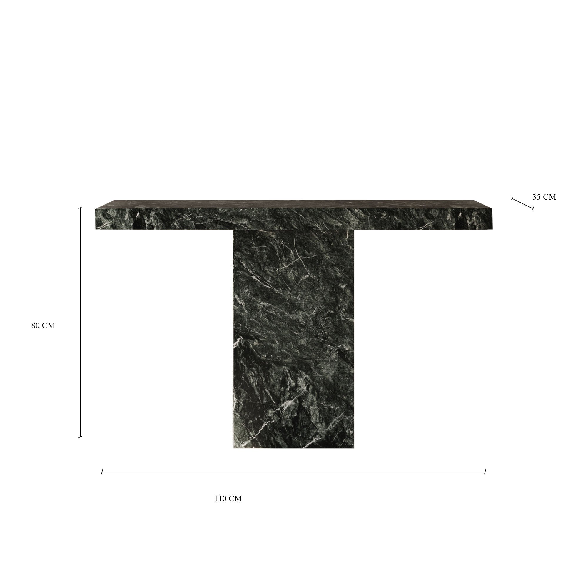 Olivia Verde Alpi Console Table