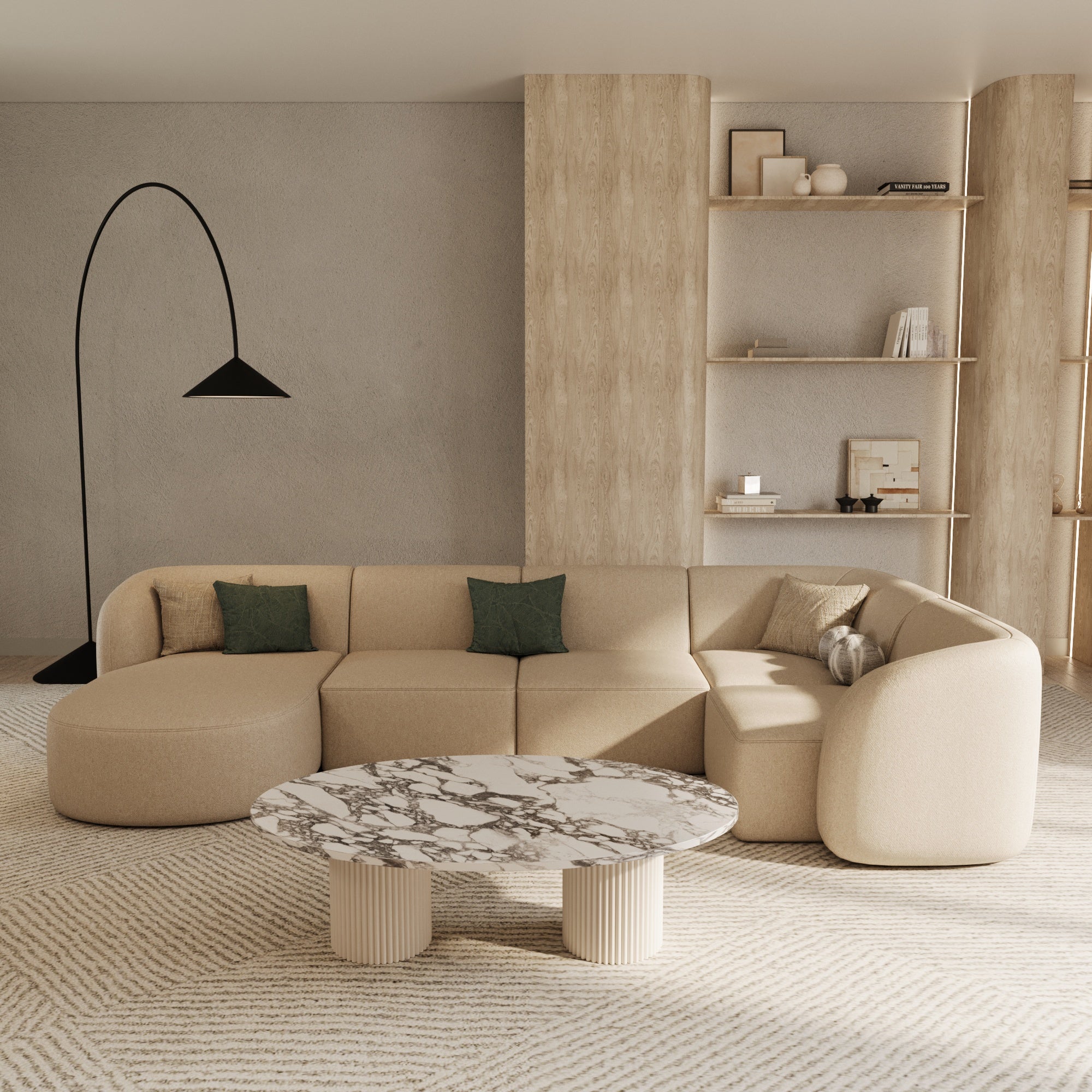 Nola Curve Modular Sofa