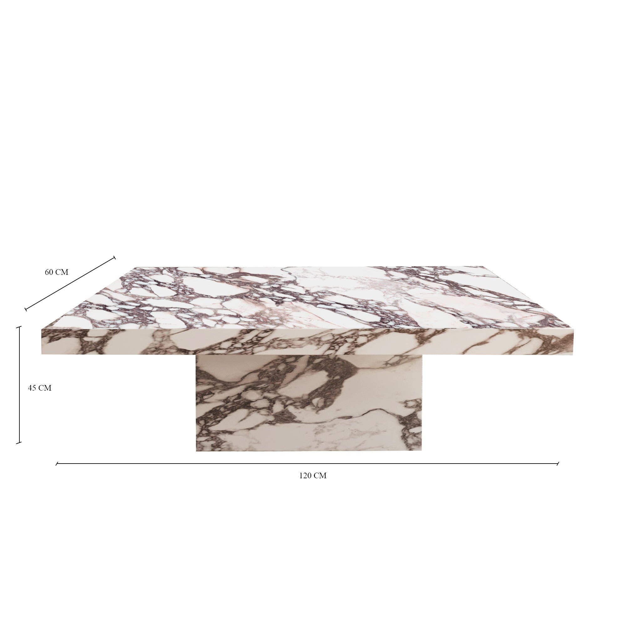 Elana Calacatta Viola Coffee Table