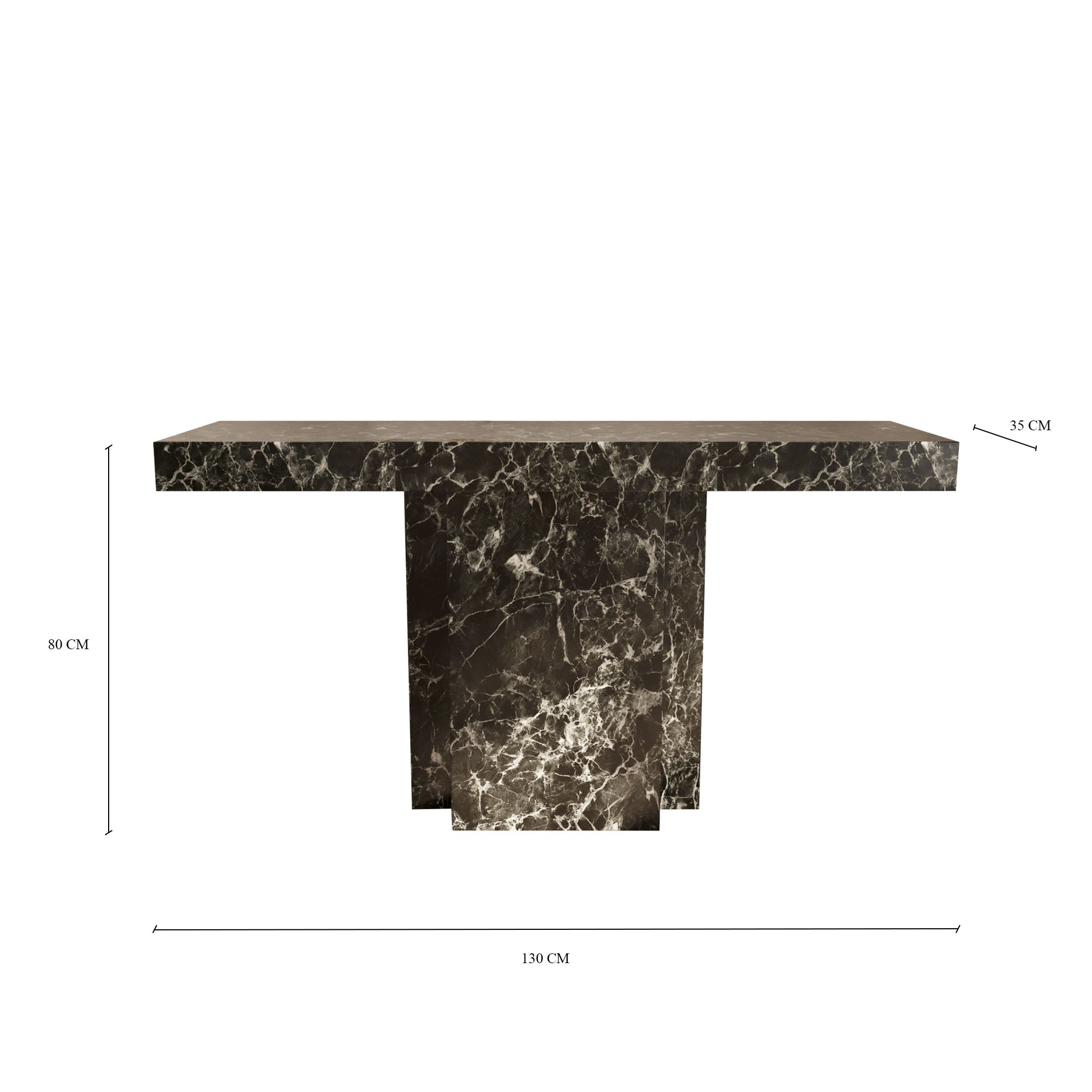 Verona Verde Levanto Console Table