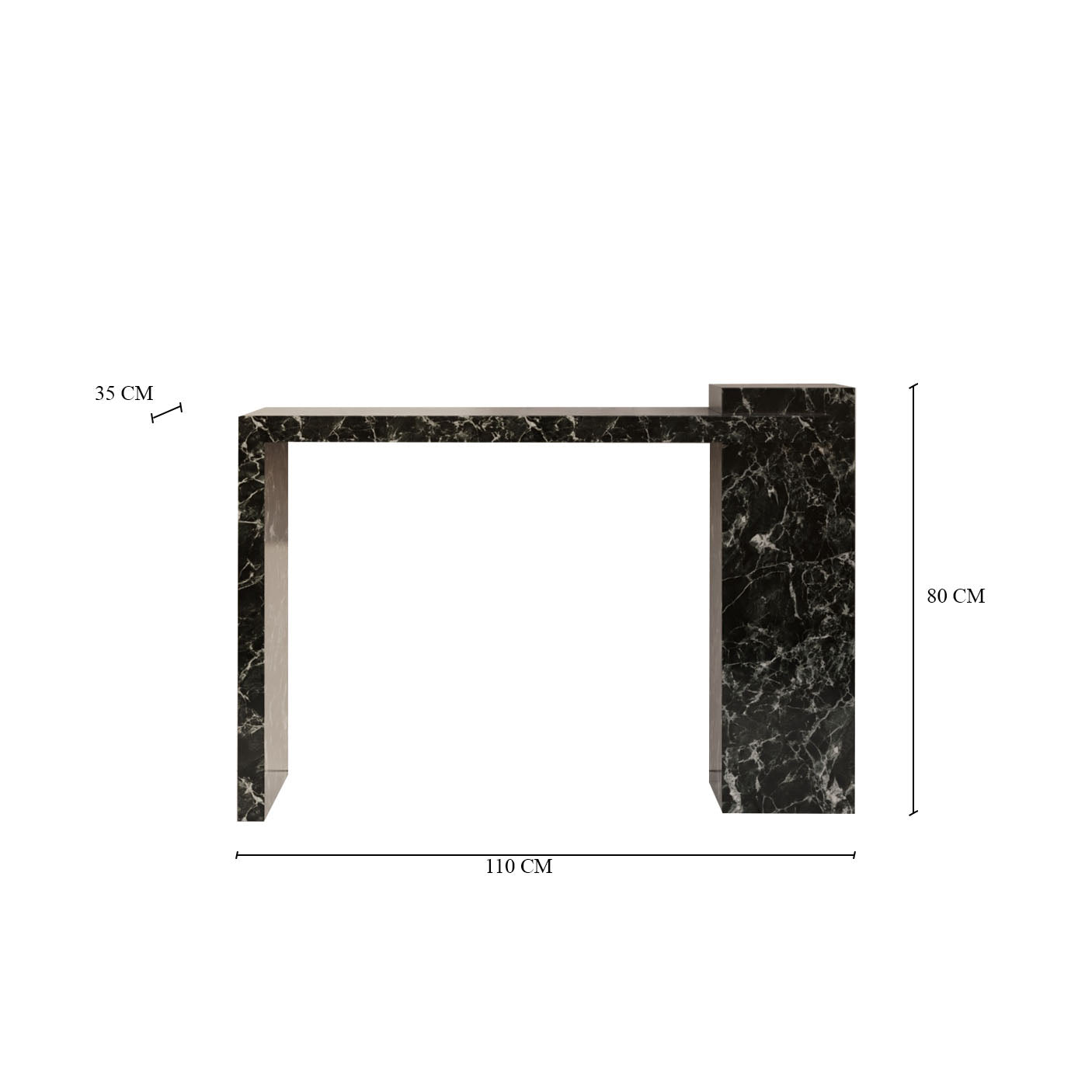 Brixton Verde Levanto Console Table