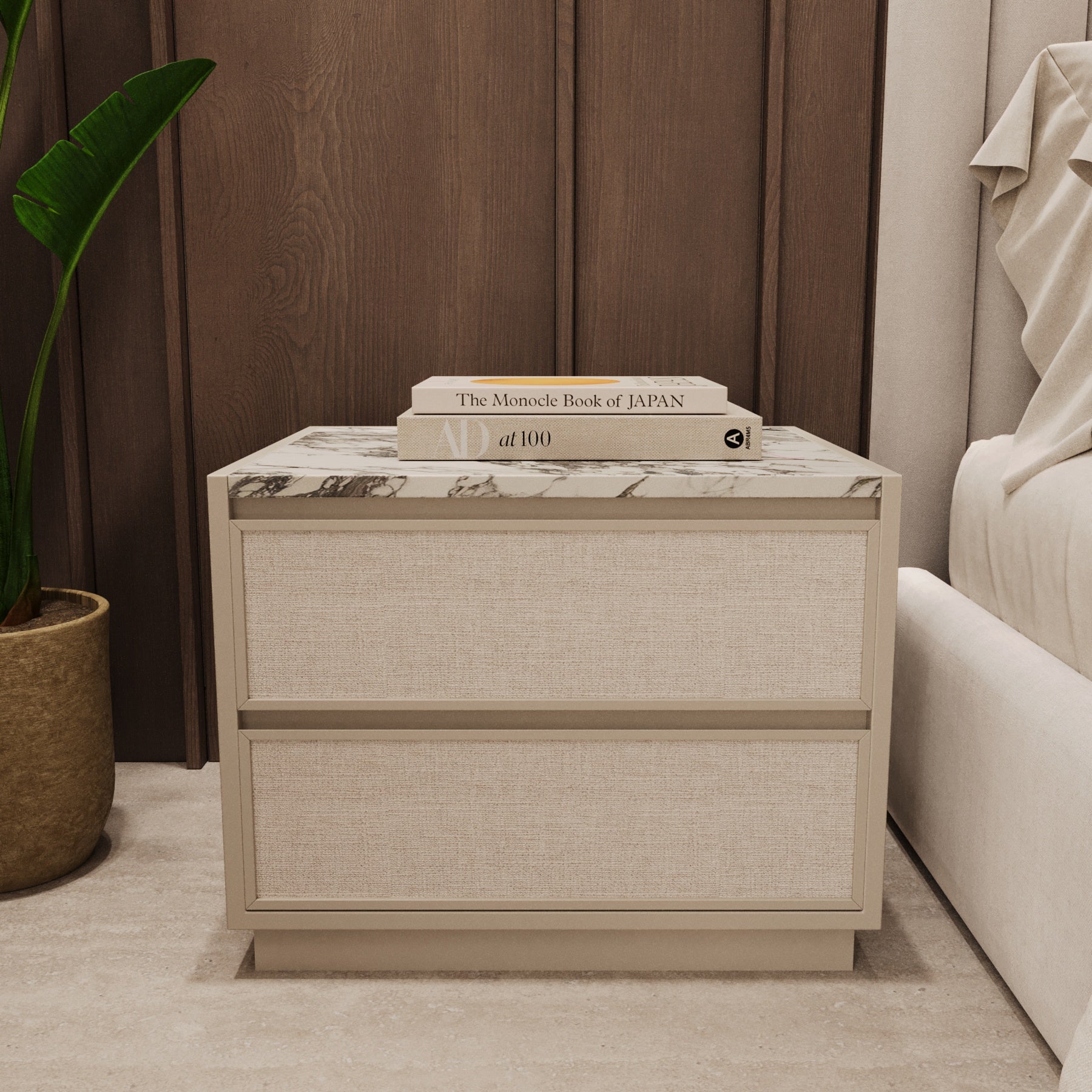 Arlo Fabric Nightstand