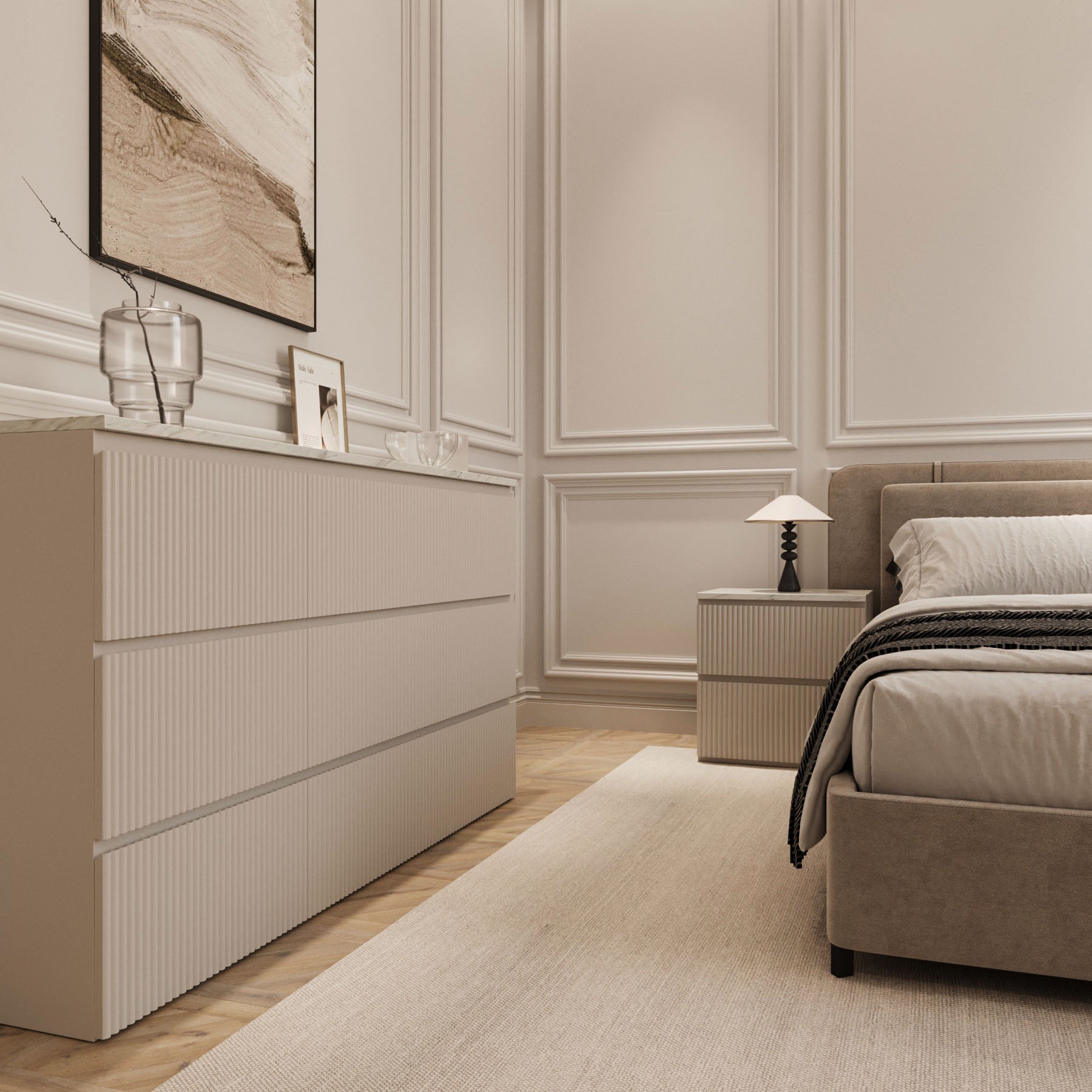 Astria Fluted Dresser