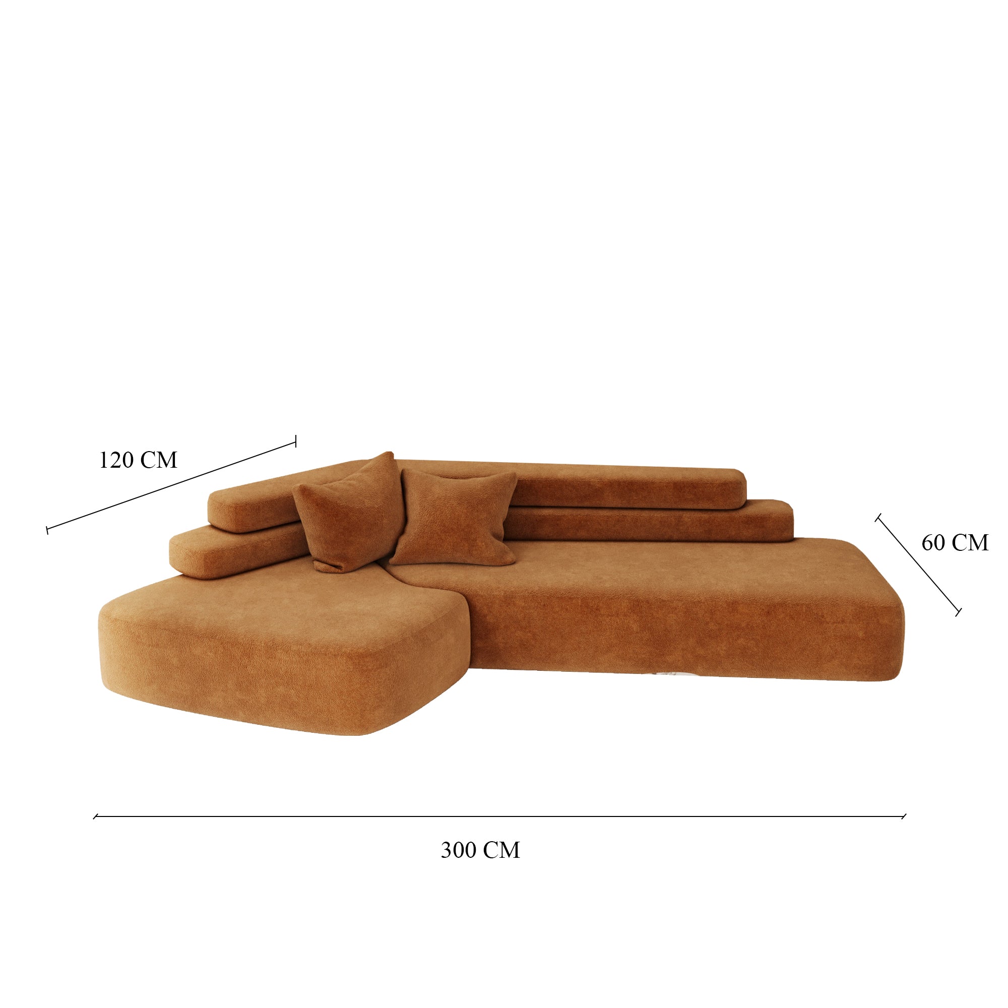 Forma Sculpted Sofa