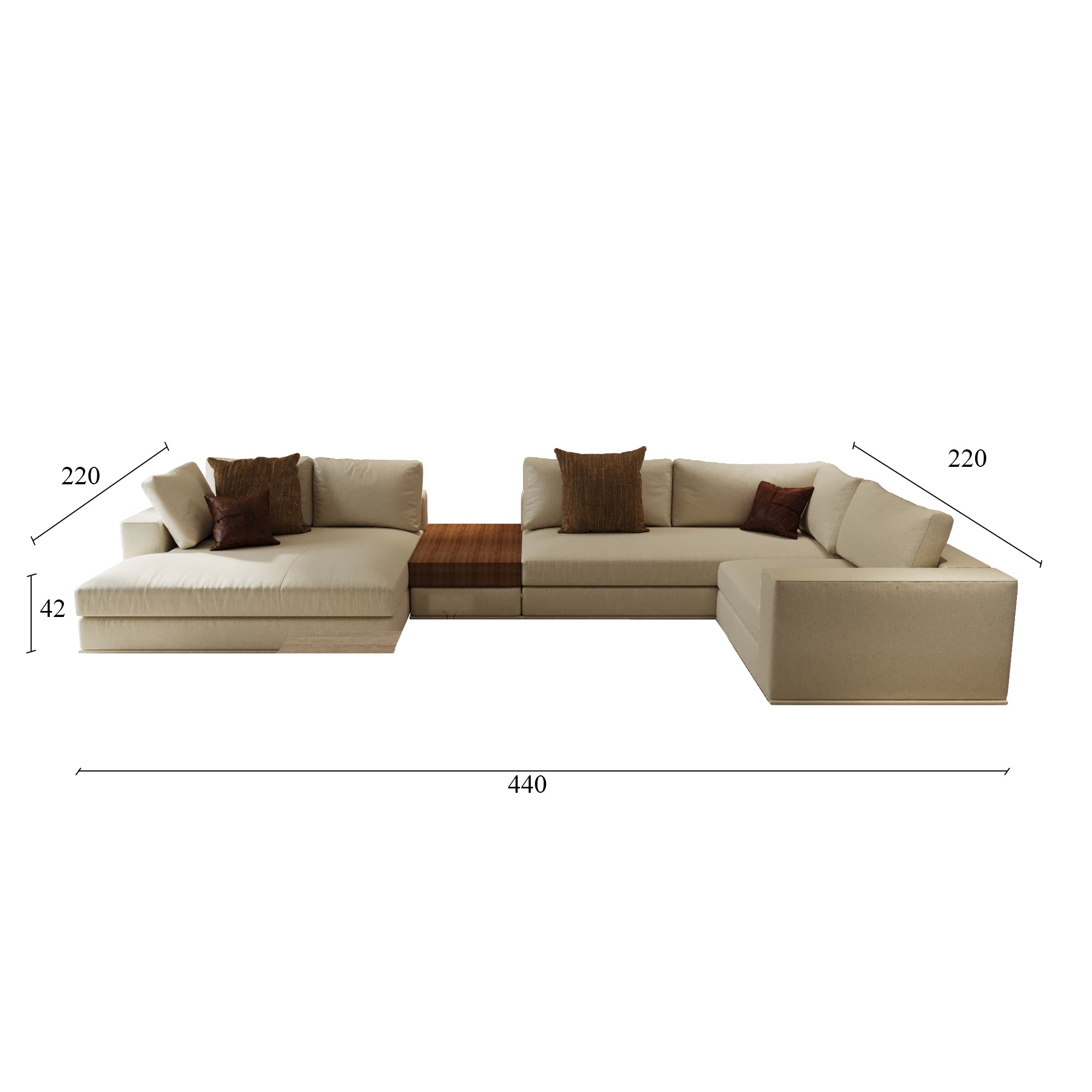 Oaklyn Modular Lounge Sofa