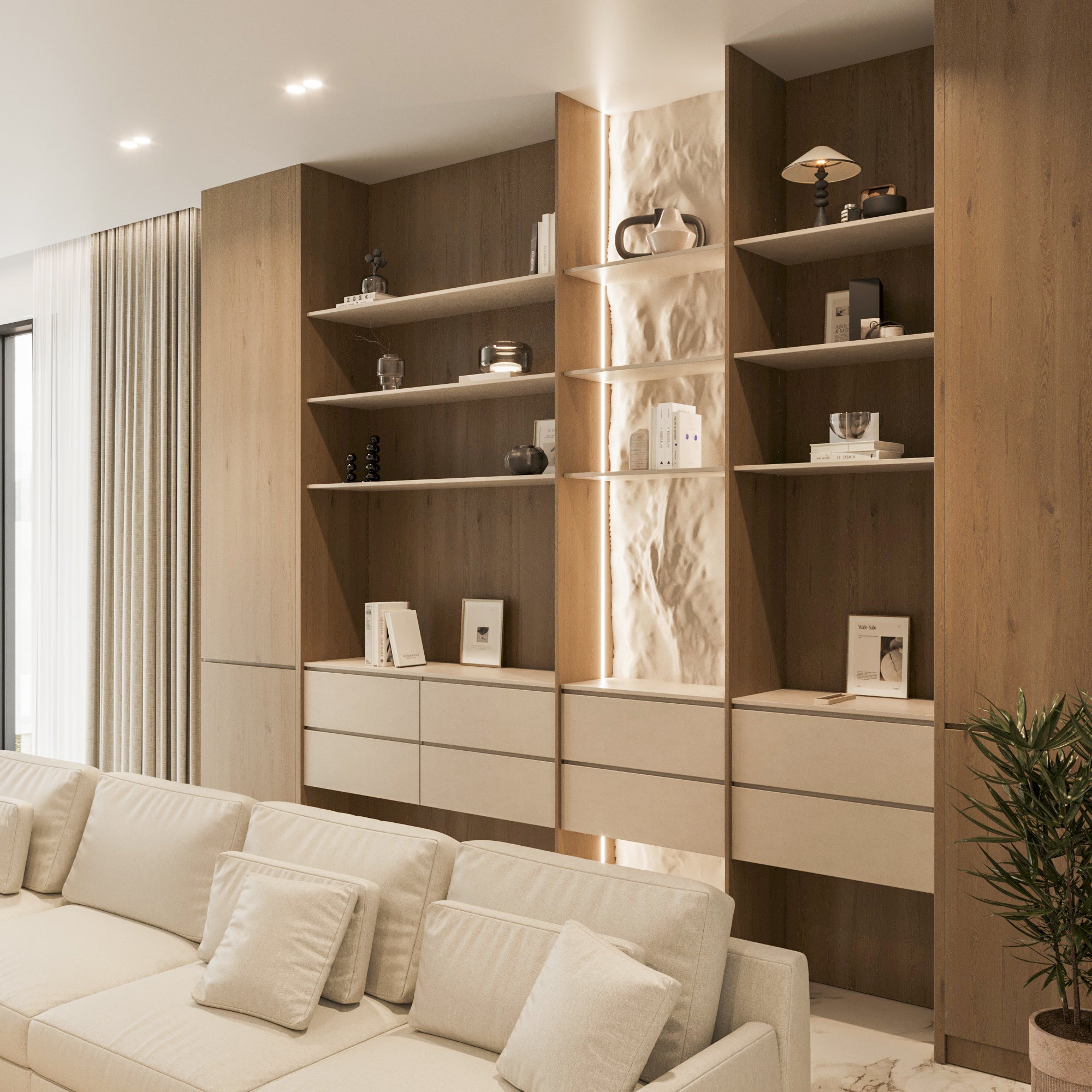 Lusso Stone Display Unit