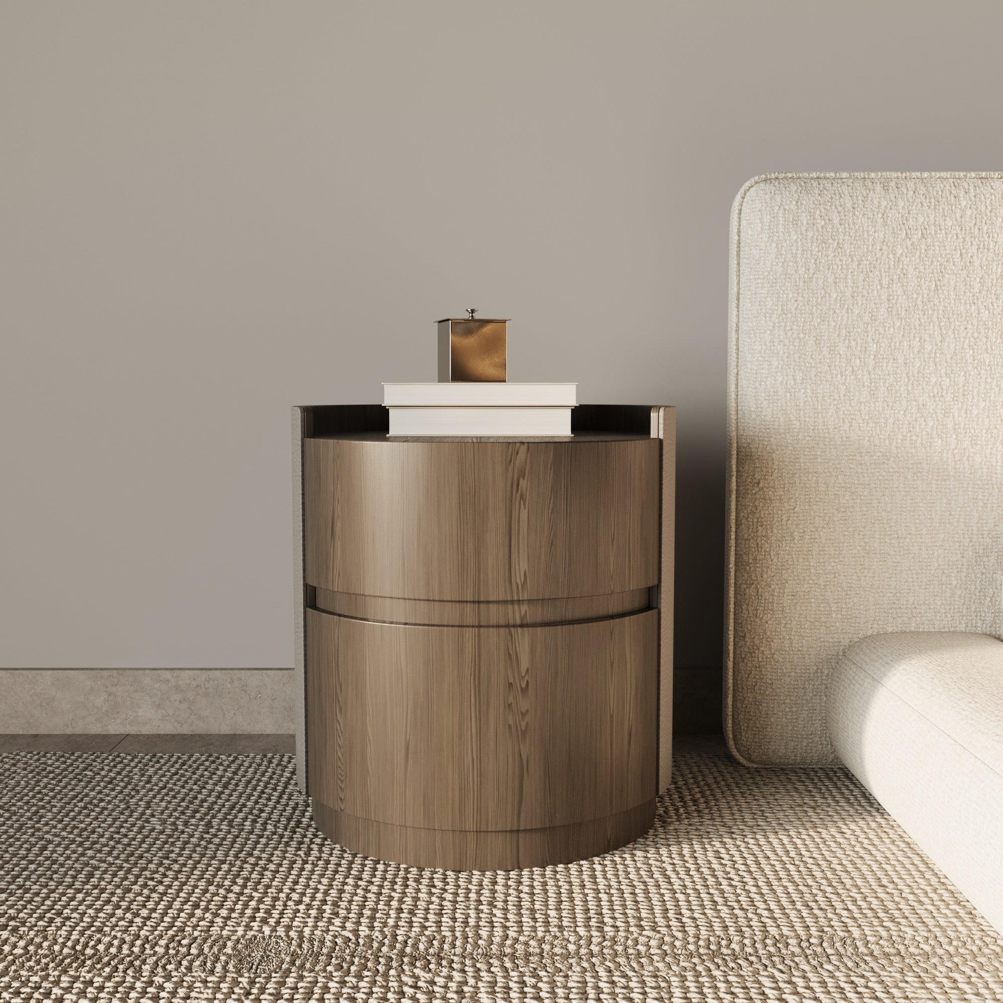 Kairo Faux Leather Nightstand