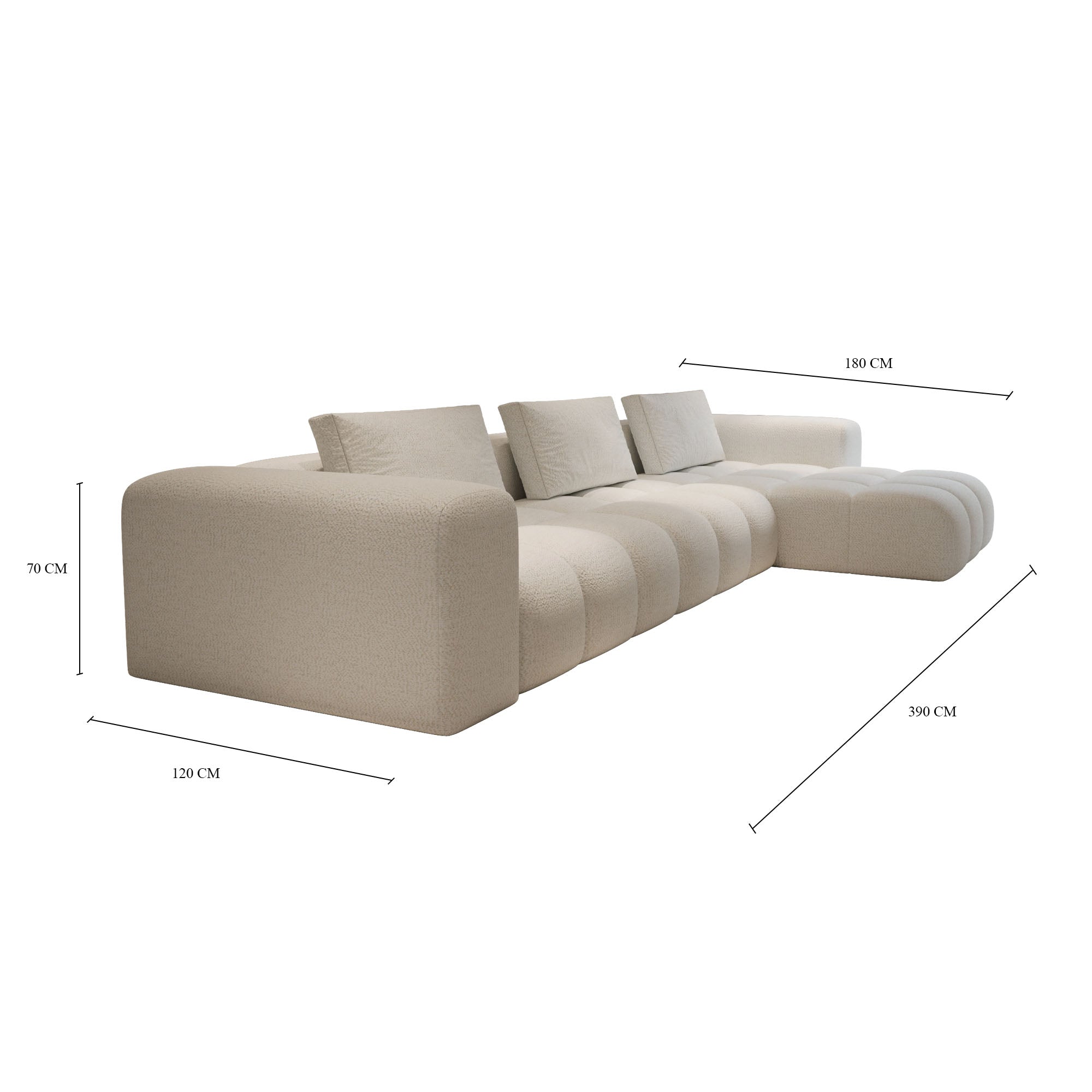 Muse L-Shape Sofa
