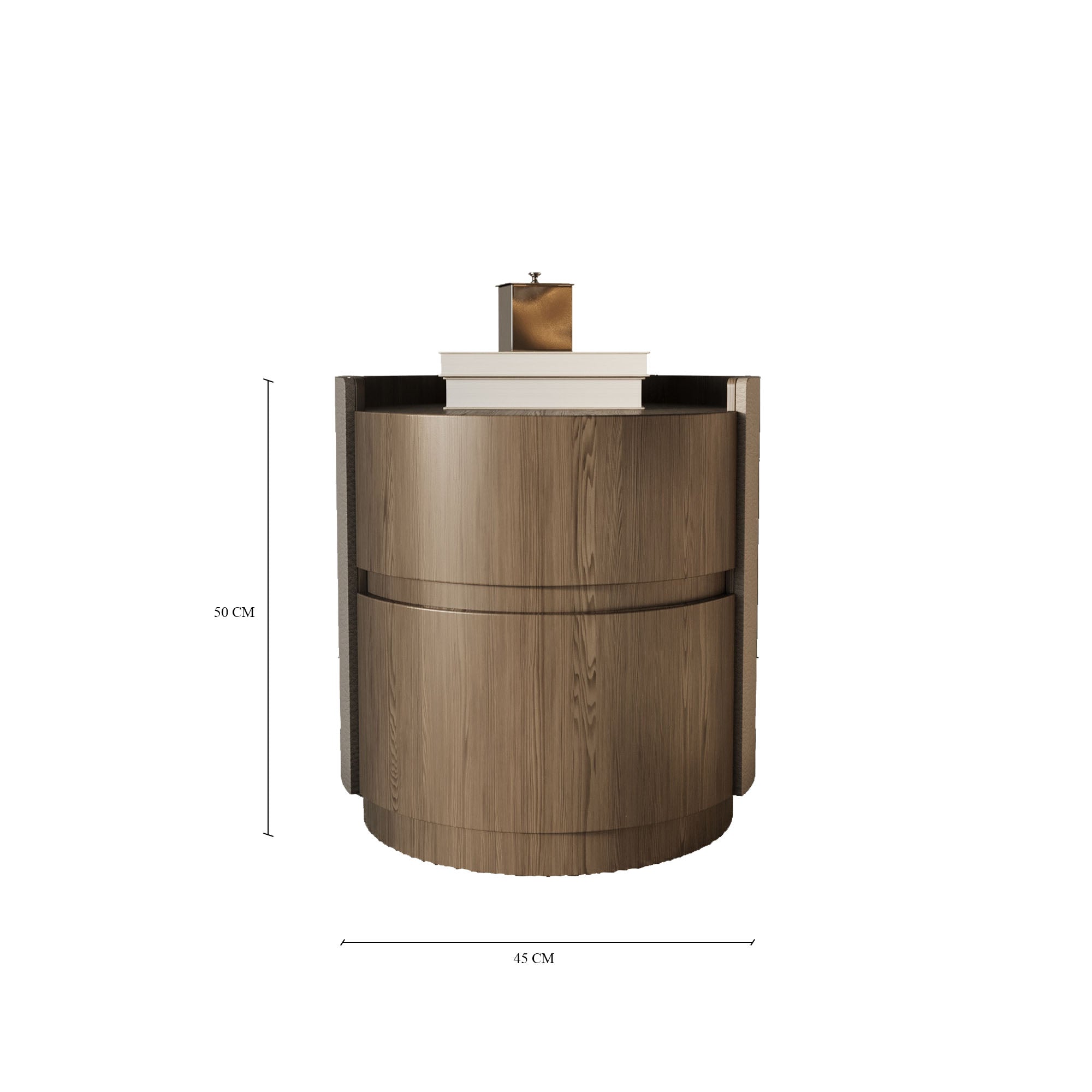 Kairo Faux Leather Nightstand