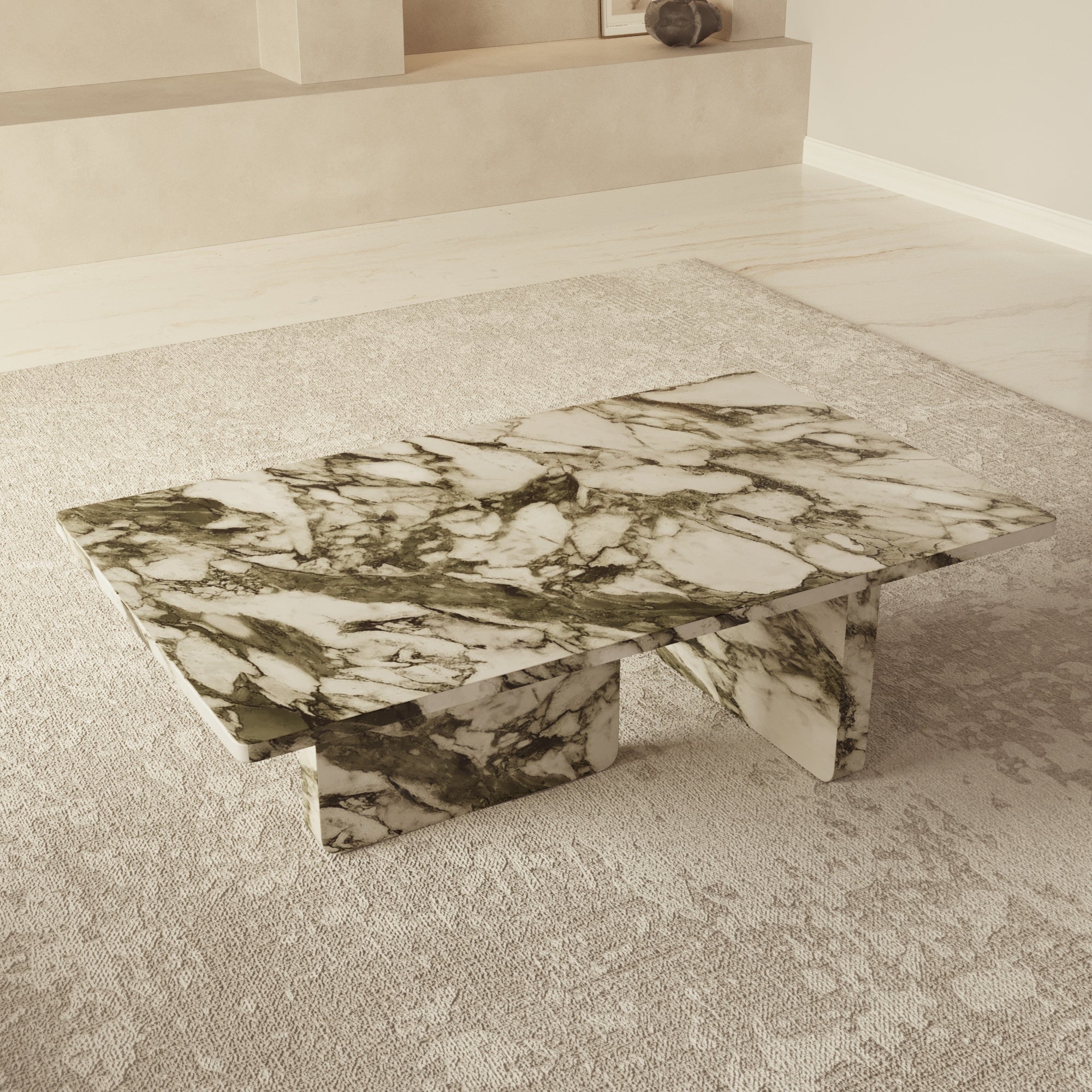 Ravello Calacatta Green Coffee Table