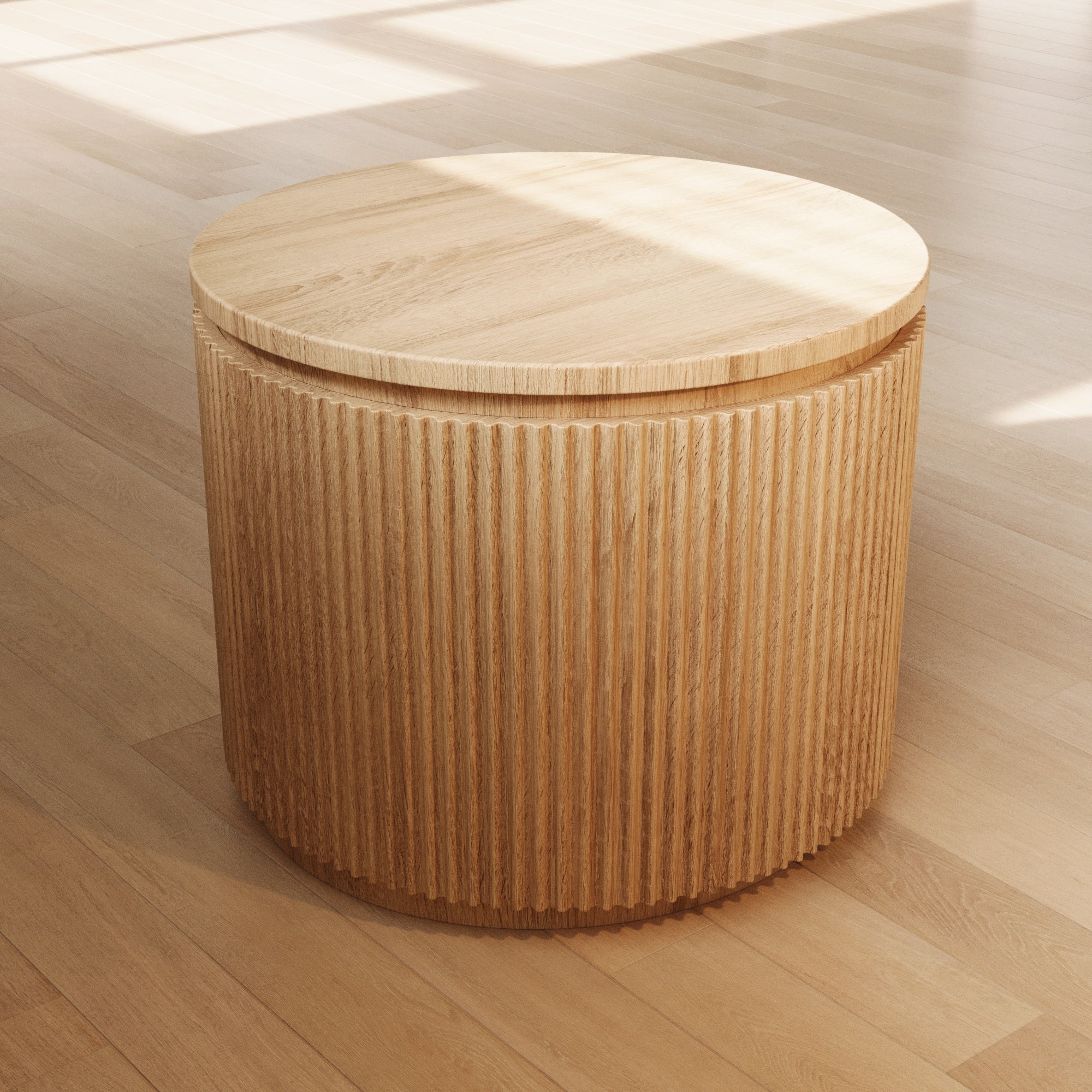 Solis Fluted Nightstand