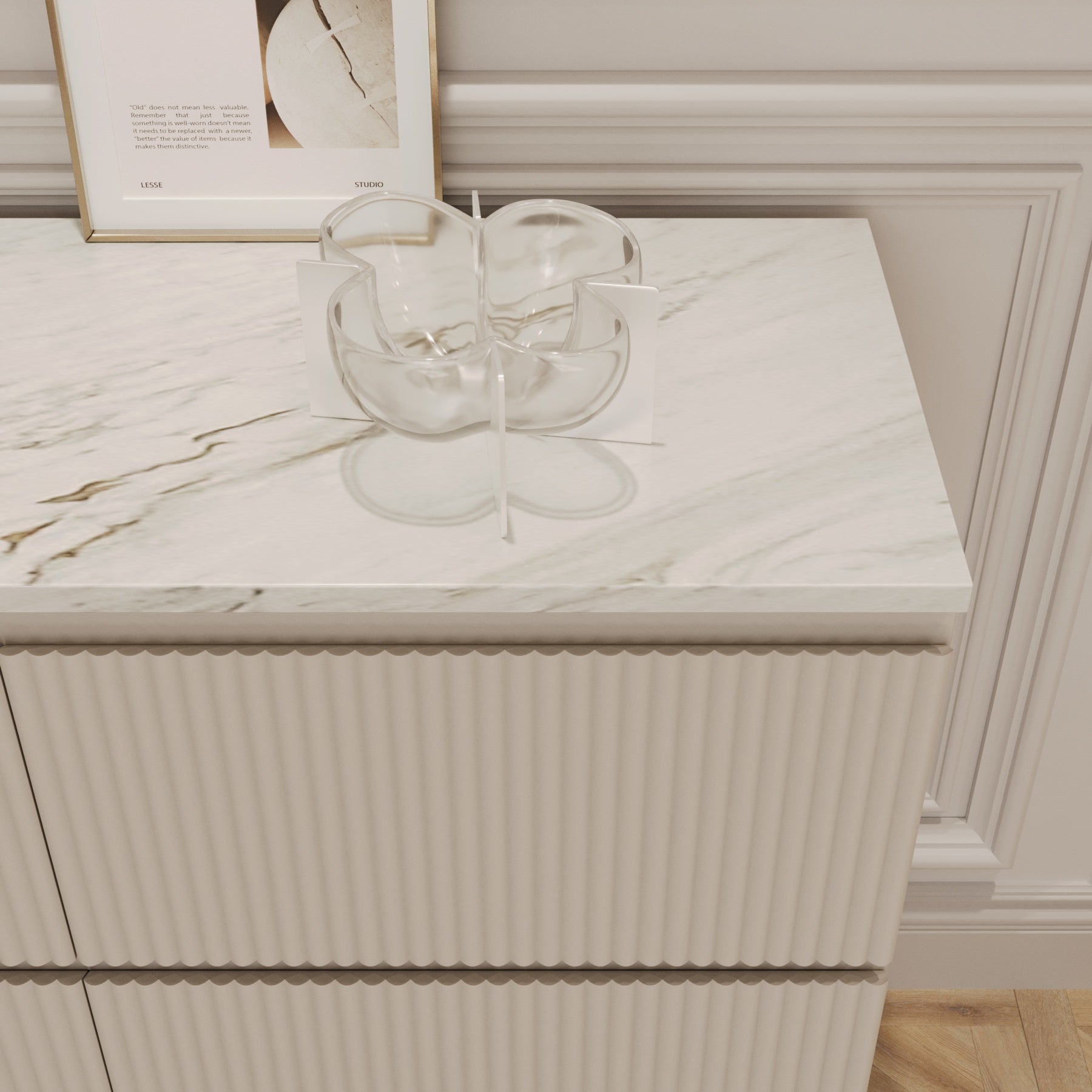 Astria Fluted Dresser