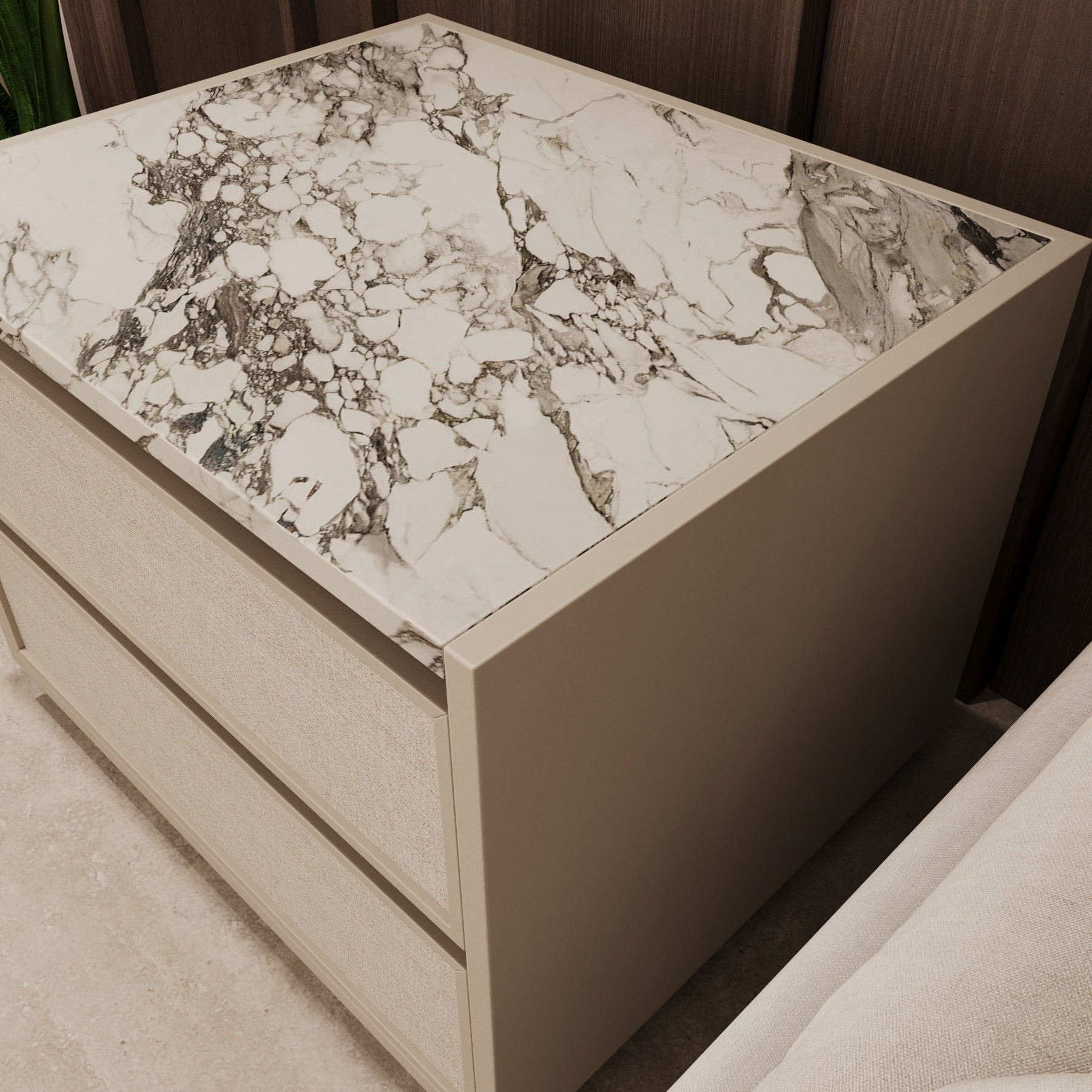 Arlo Fabric Nightstand