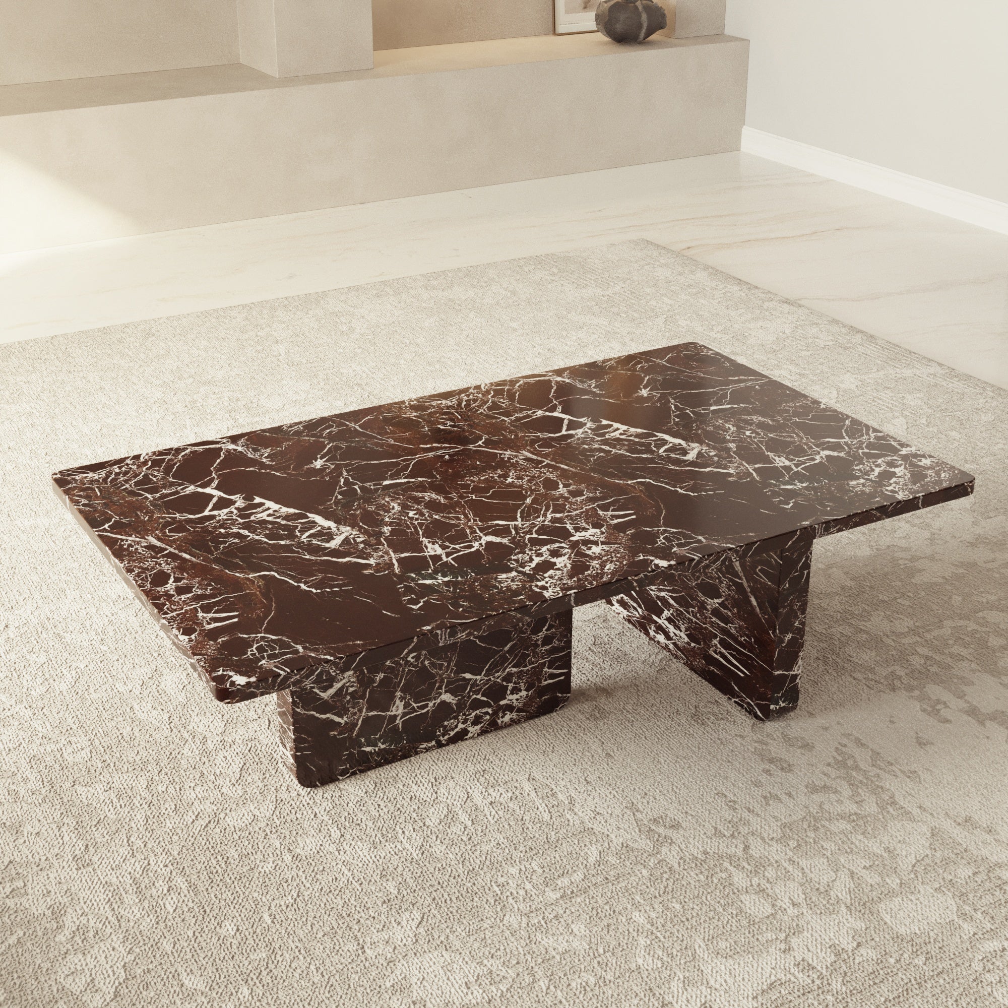 Ravello Rosso Levanto Coffee Table
