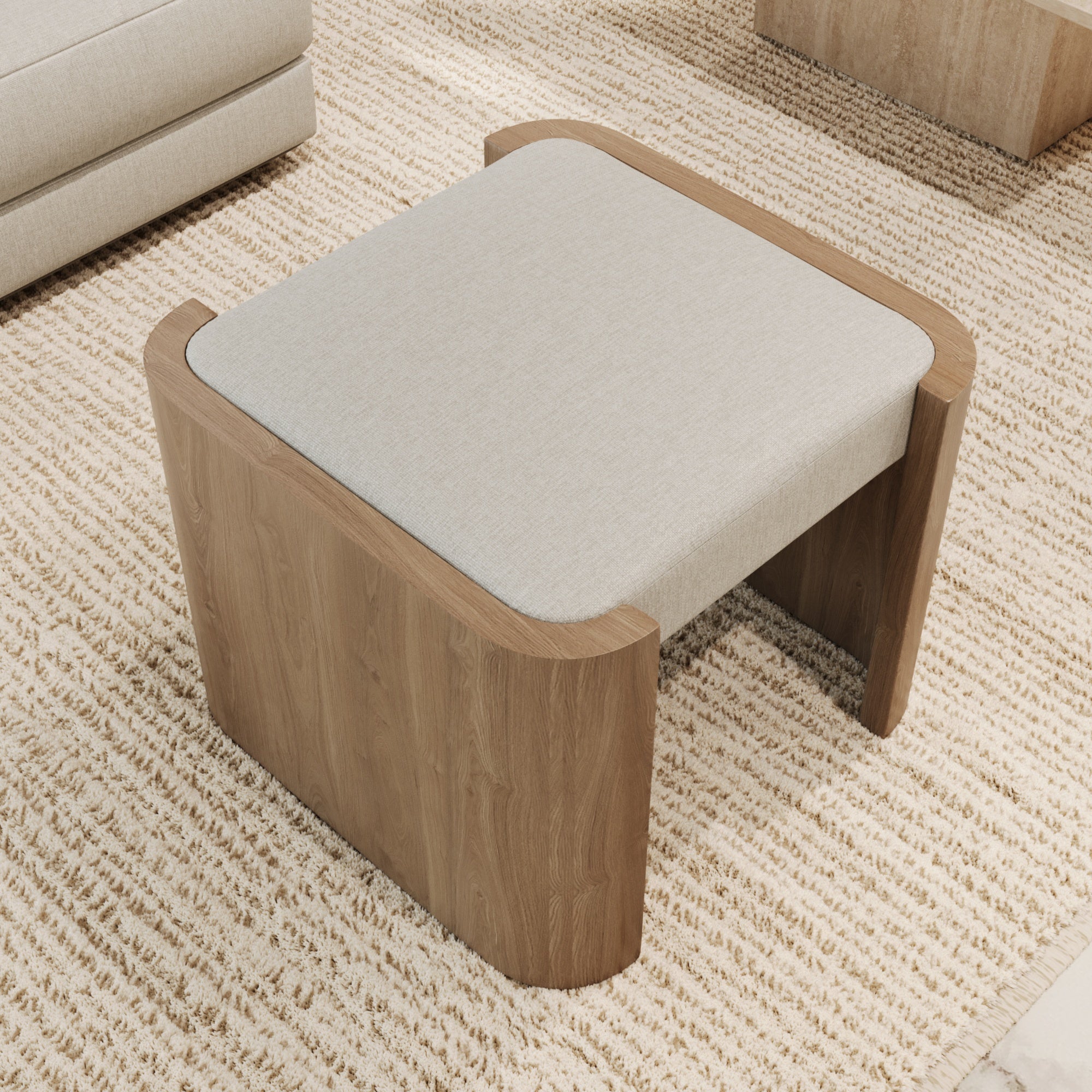 Arlo Wooden Stool