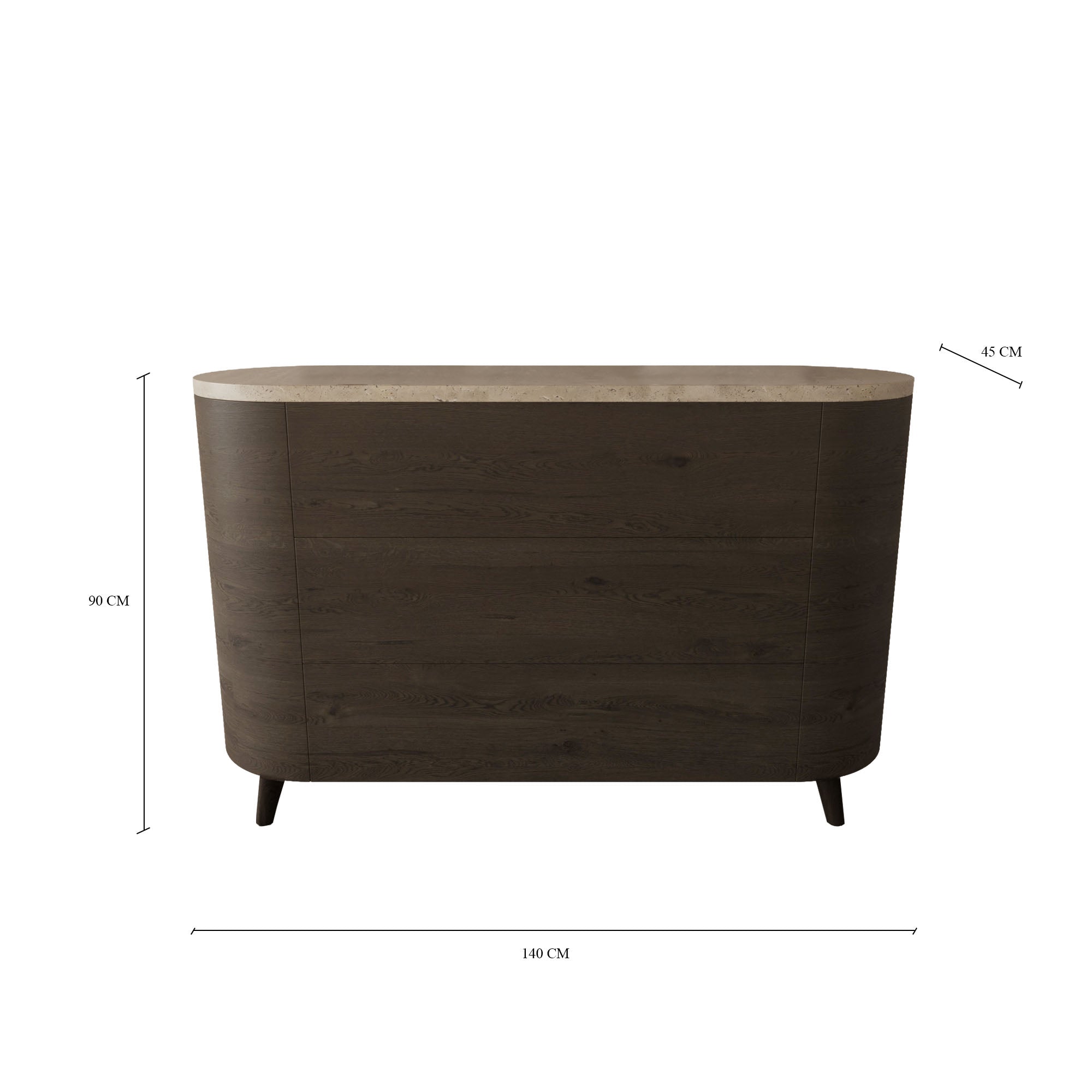 Aria Travertine Dresser
