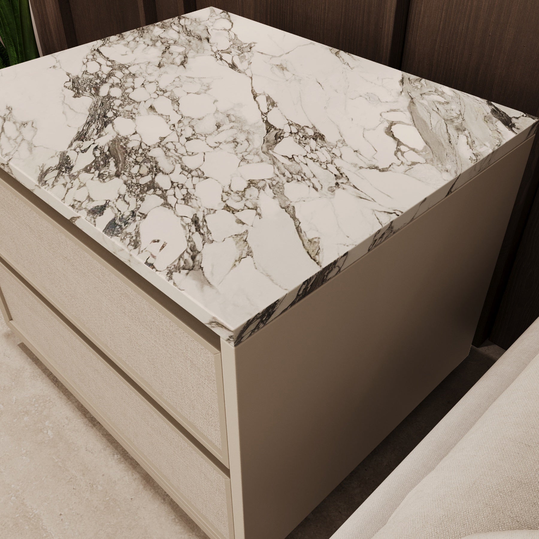 Arlo Fabric Nightstand