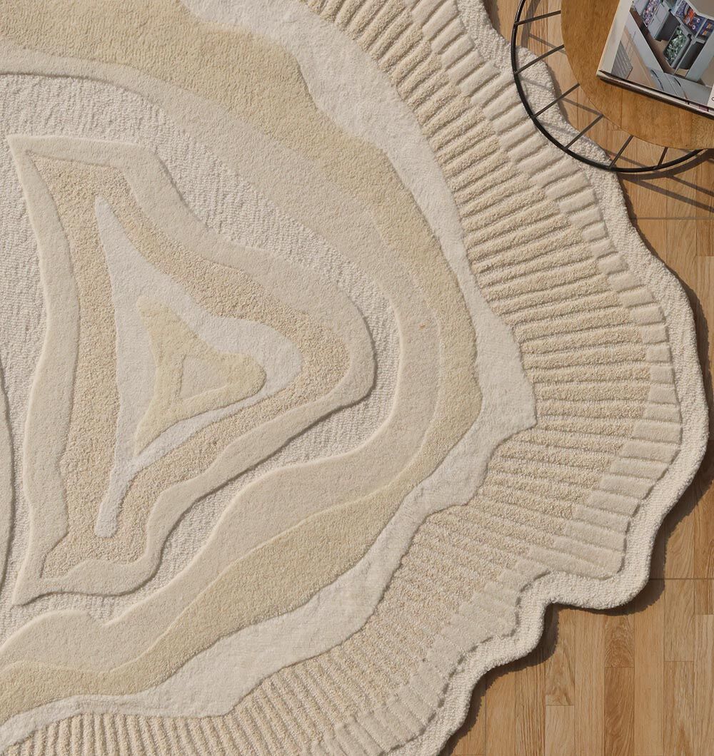 Hand made Capri Irregular Rug 200X200CM