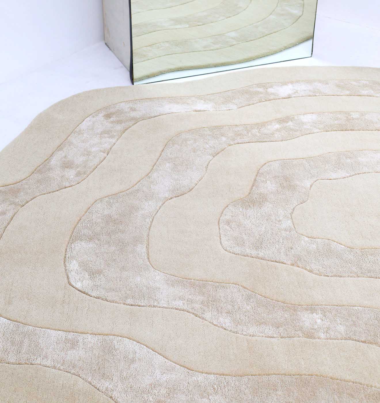 HAND MADE FARRAH IRREGULAR RUG 200X300CM