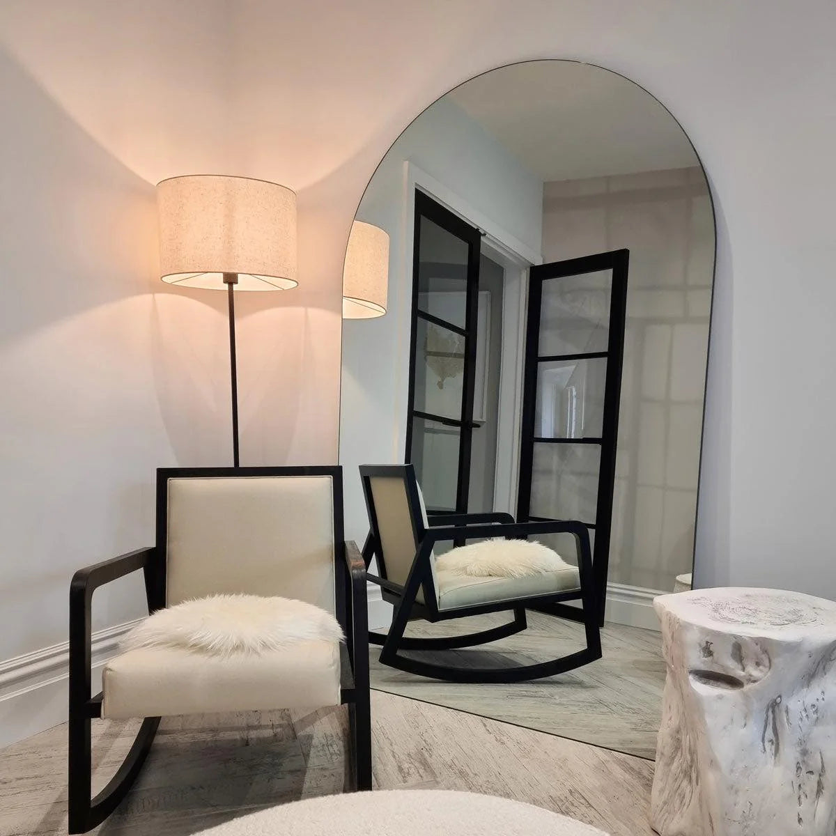 CASSIE XL - FULL LENGTH FRAMELESS ARCH MIRROR