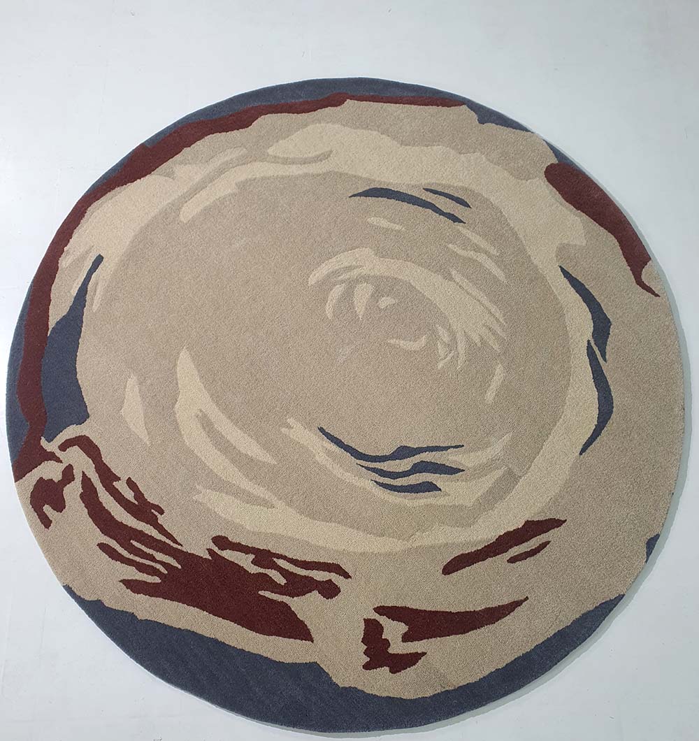 Premium Handmade Wool & Cotton Carpet (200cm)