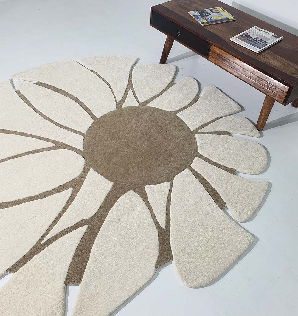 Premium Handmade Wool & Cotton Carpet (200cm)