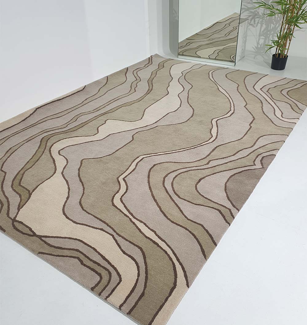 Premium Multi Colour Hand Tufted Carpet (200cm x 300cm)