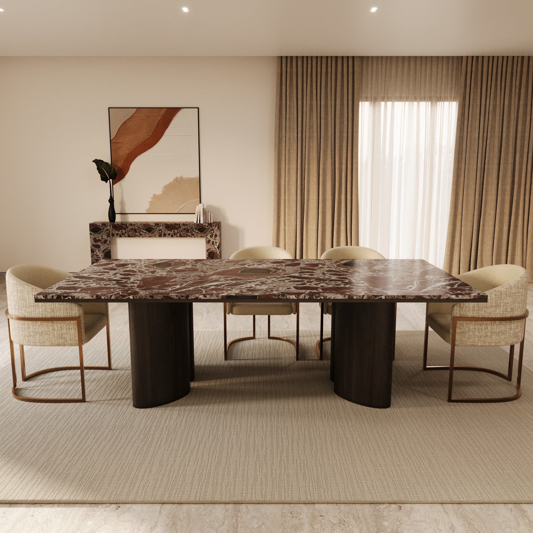 Alexander Rosso Levanto Dining Table