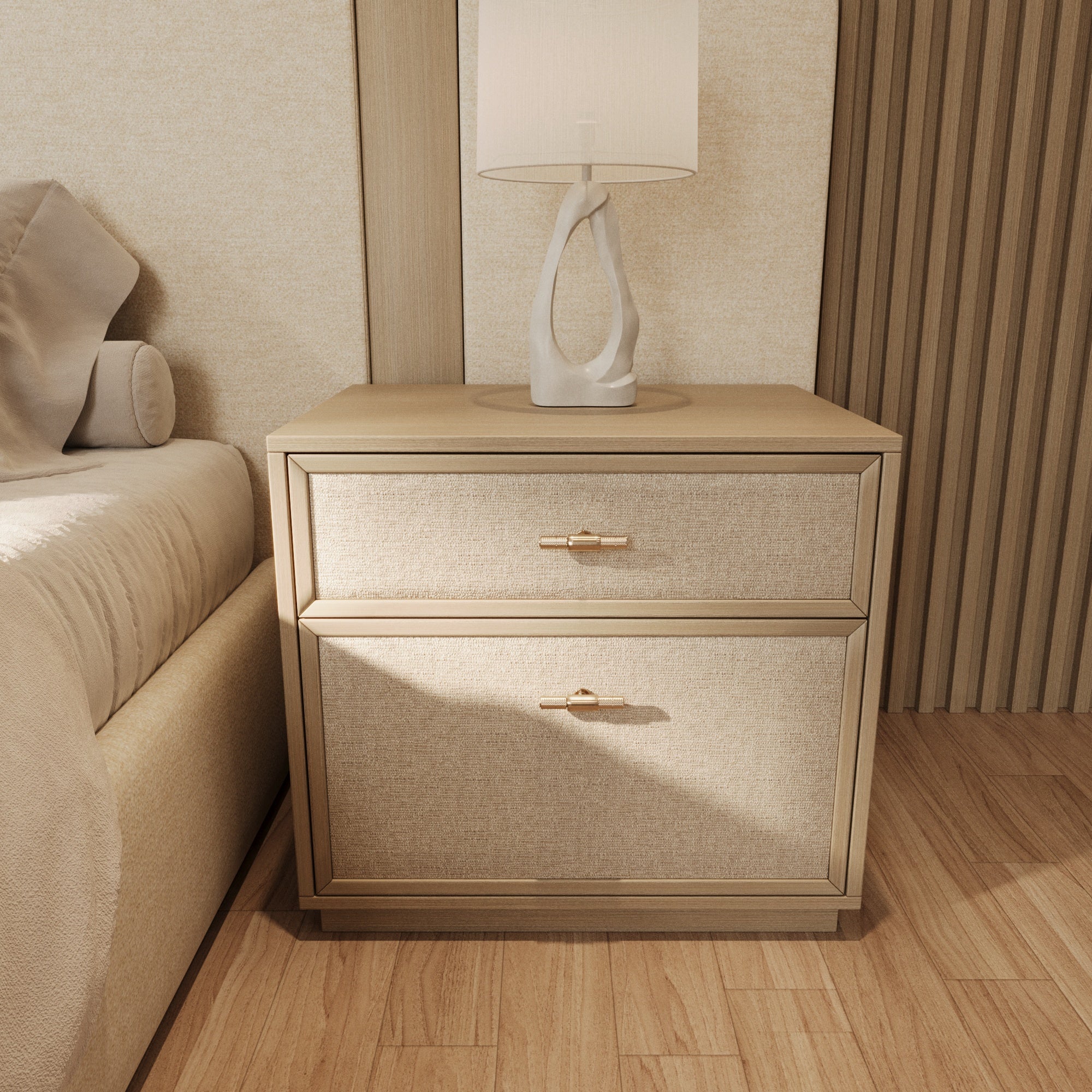 Rialto Fabric Nightstand