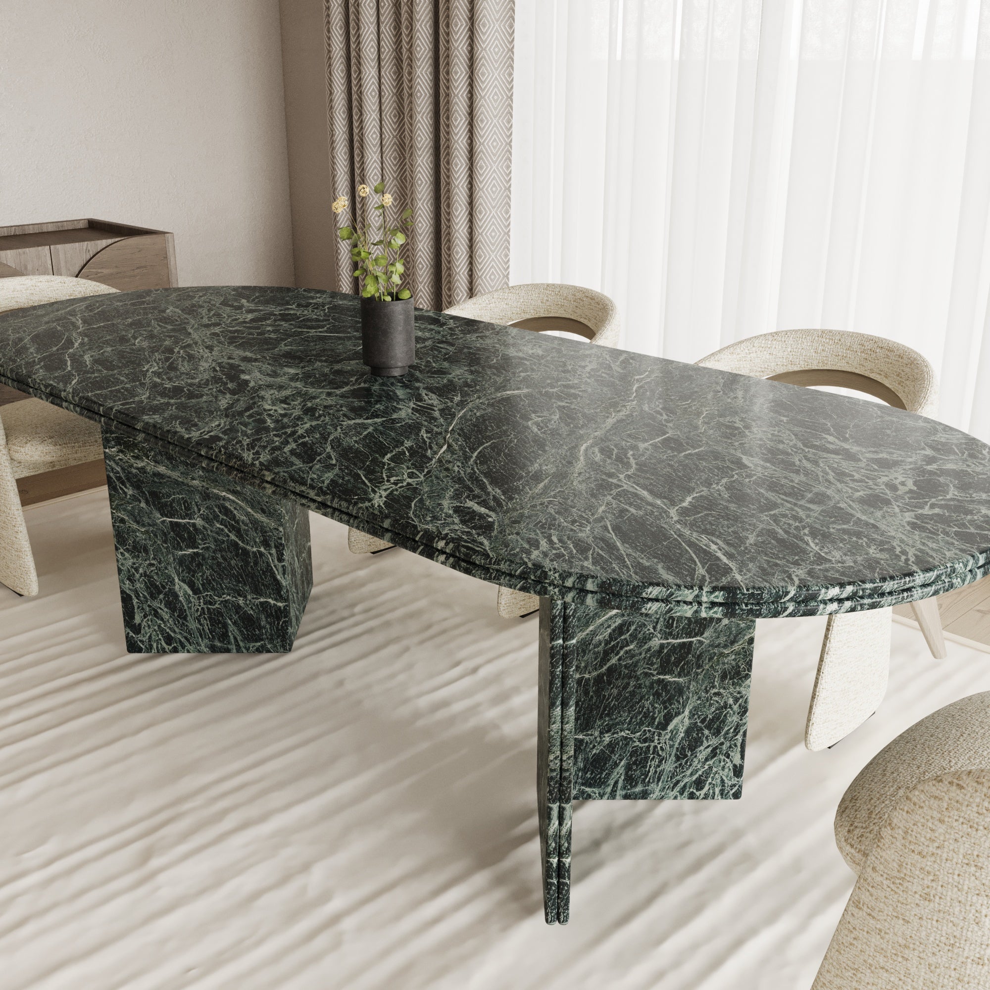Burlington Verde Alpi Dining Table