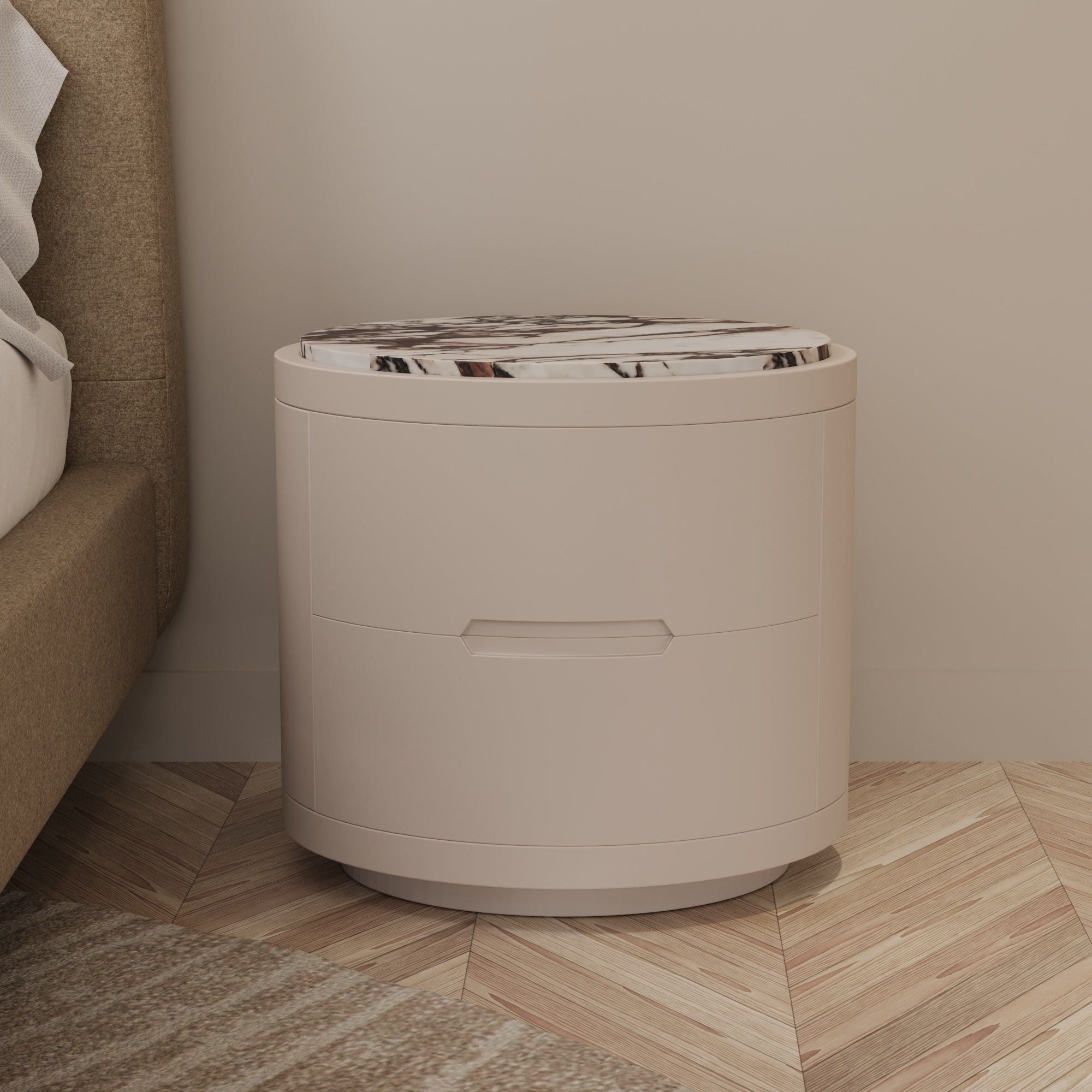 Kensington Round Nightstand