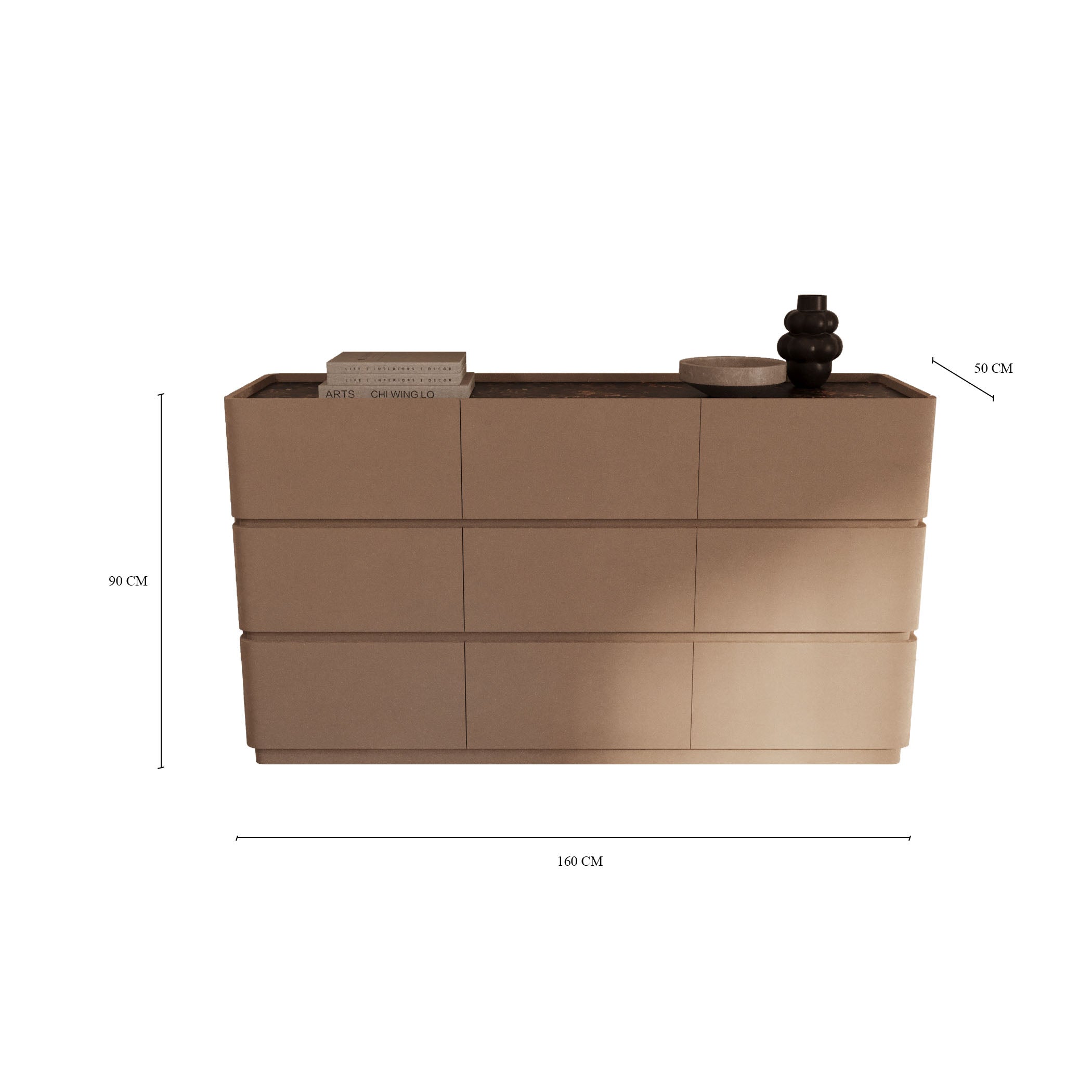 Harrogate Suede Dresser
