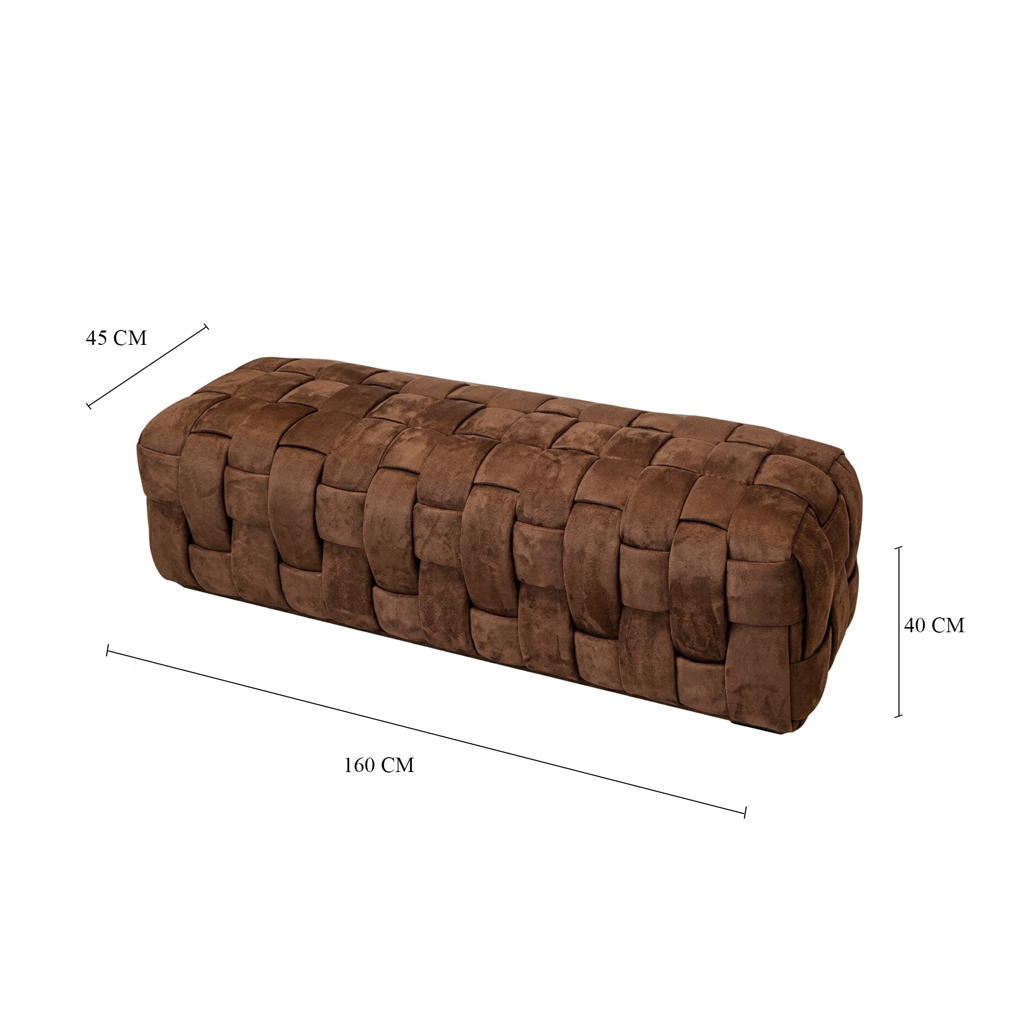 Valen Woven Ottoman