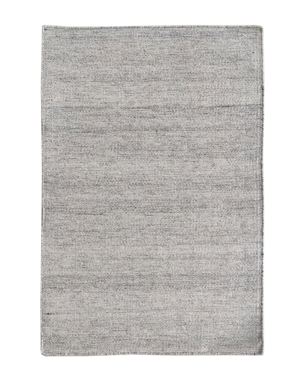 Hand Made Light Grey Woven Area Rug (2 sizes)
