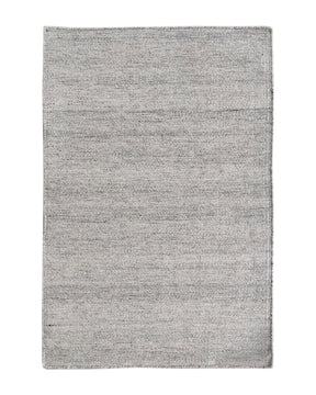 Hand Made Light Grey Woven Area Rug (2 sizes)