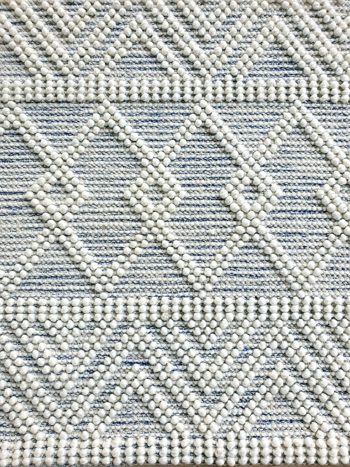 Handmade Woven Rug Natural & White Color Floor Rug (5 Sizes)