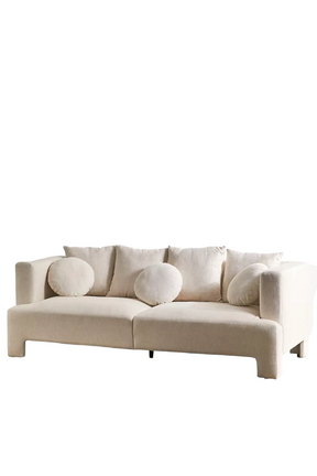 HAND CRAFTED CASSIDY CREAM SOFA