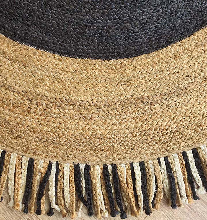 Handmade Round Braided Rug (4 Sizes)