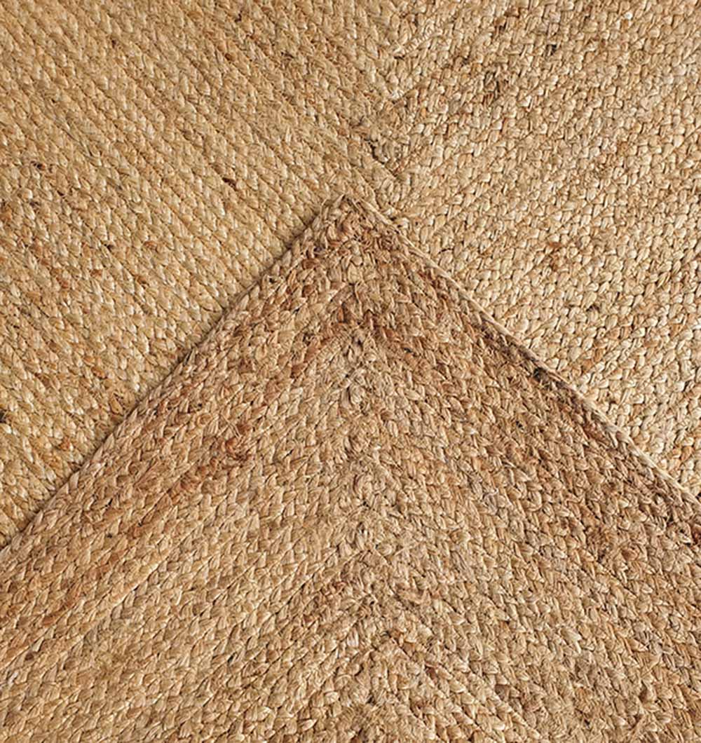 Handmade Rectangular Jute Braided Rug (6 Sizes)