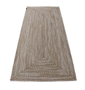 Hand Made Wool Rectangle Braided Area Rug ( 6 Sizes)