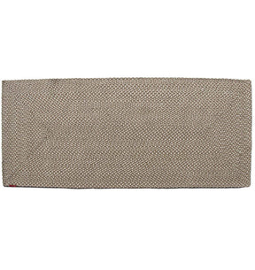 Hand Made Wool Rectangle Braided Area Rug (6 Sizes)