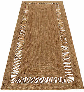 Handmade Natural Jute Rug Rectangle (2 Sizes)