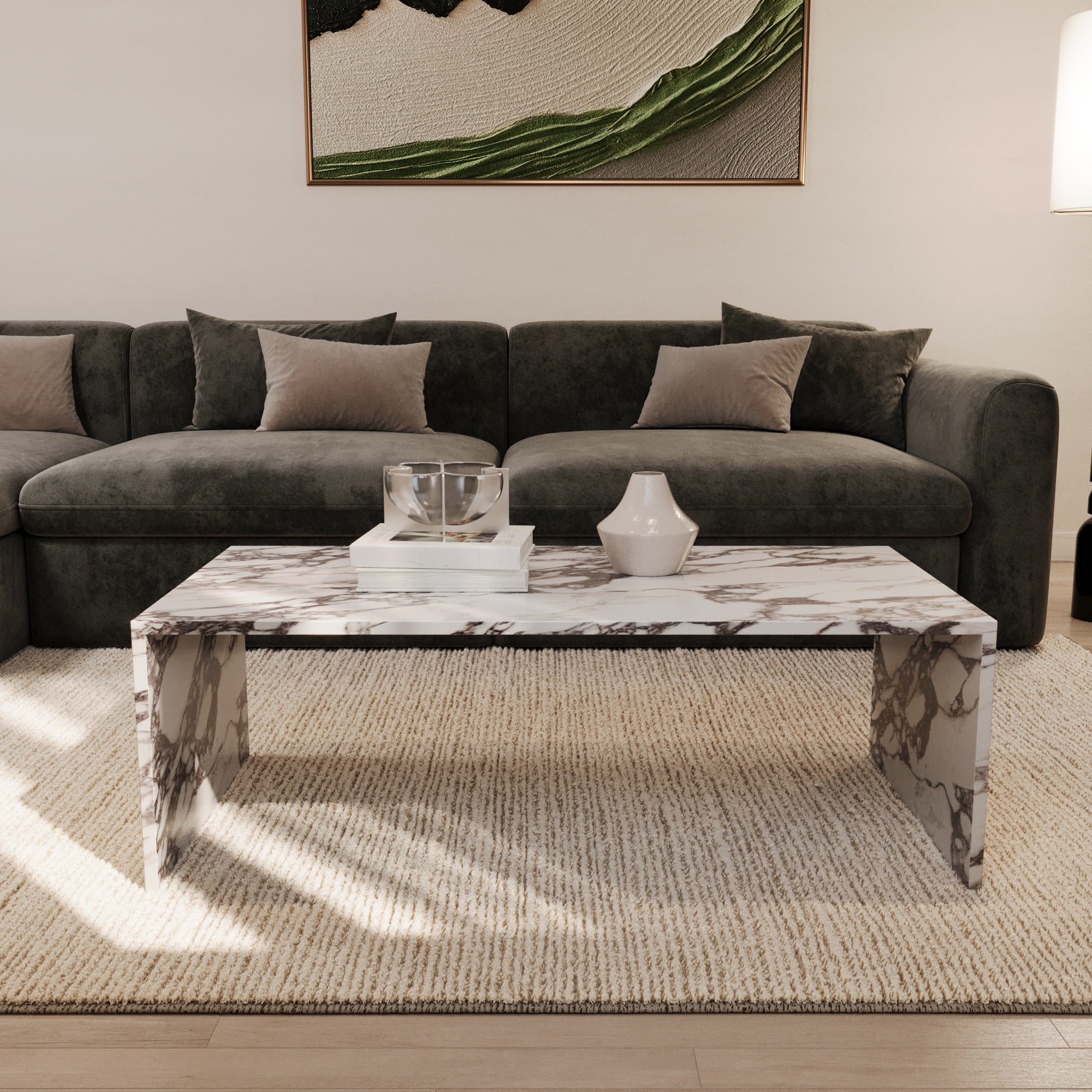 Sofia Calacatta Viola Coffee Table