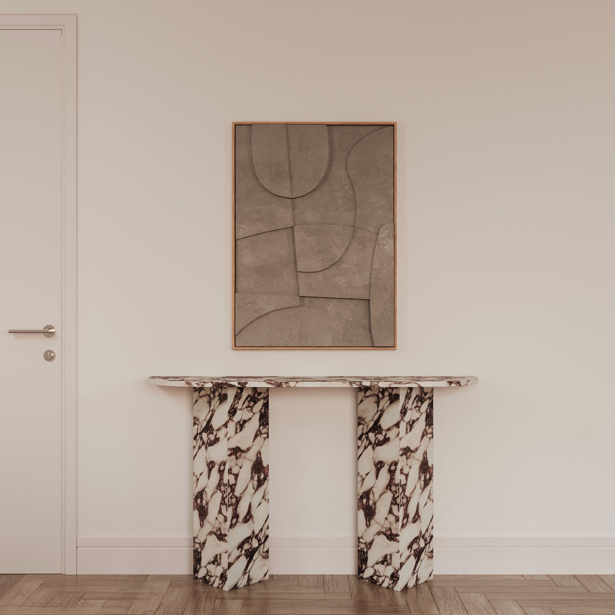 Tara Calacatta viola Console Table