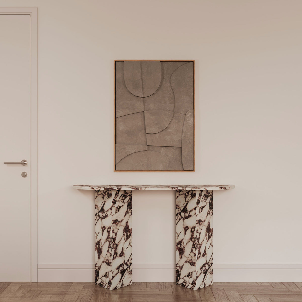 Tara Calacatta viola Console Table