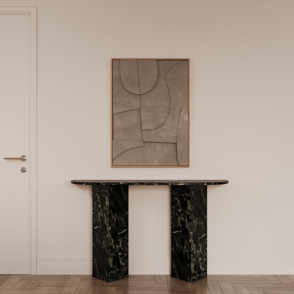 Tara Verde Marmo Console Table